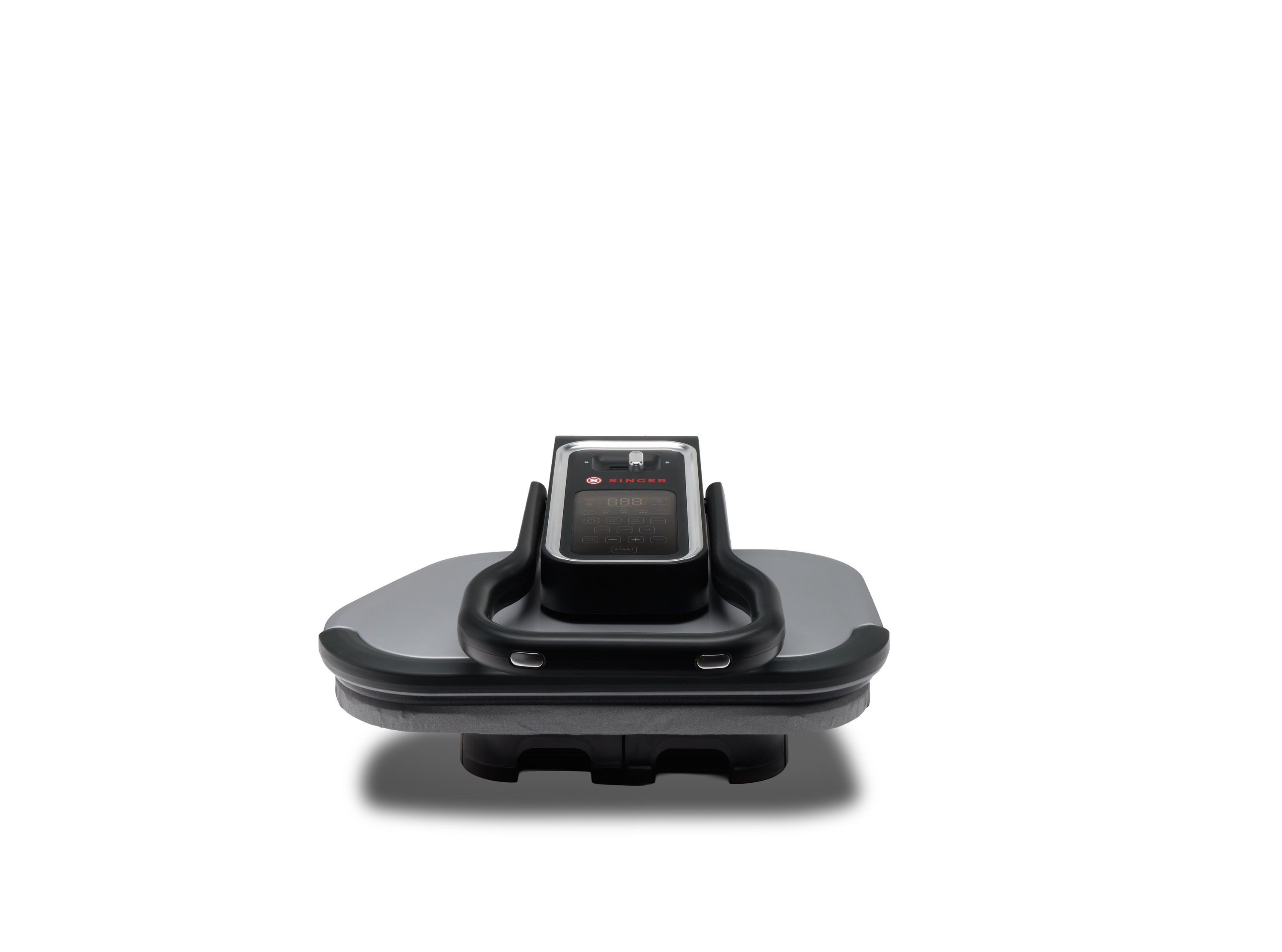 Singer Dampfbügeleisen VSM Intelligent 2.0 20, Intelligente Dampfbügelpresse mit 50 cm Antihaft-Fläche, 1600W