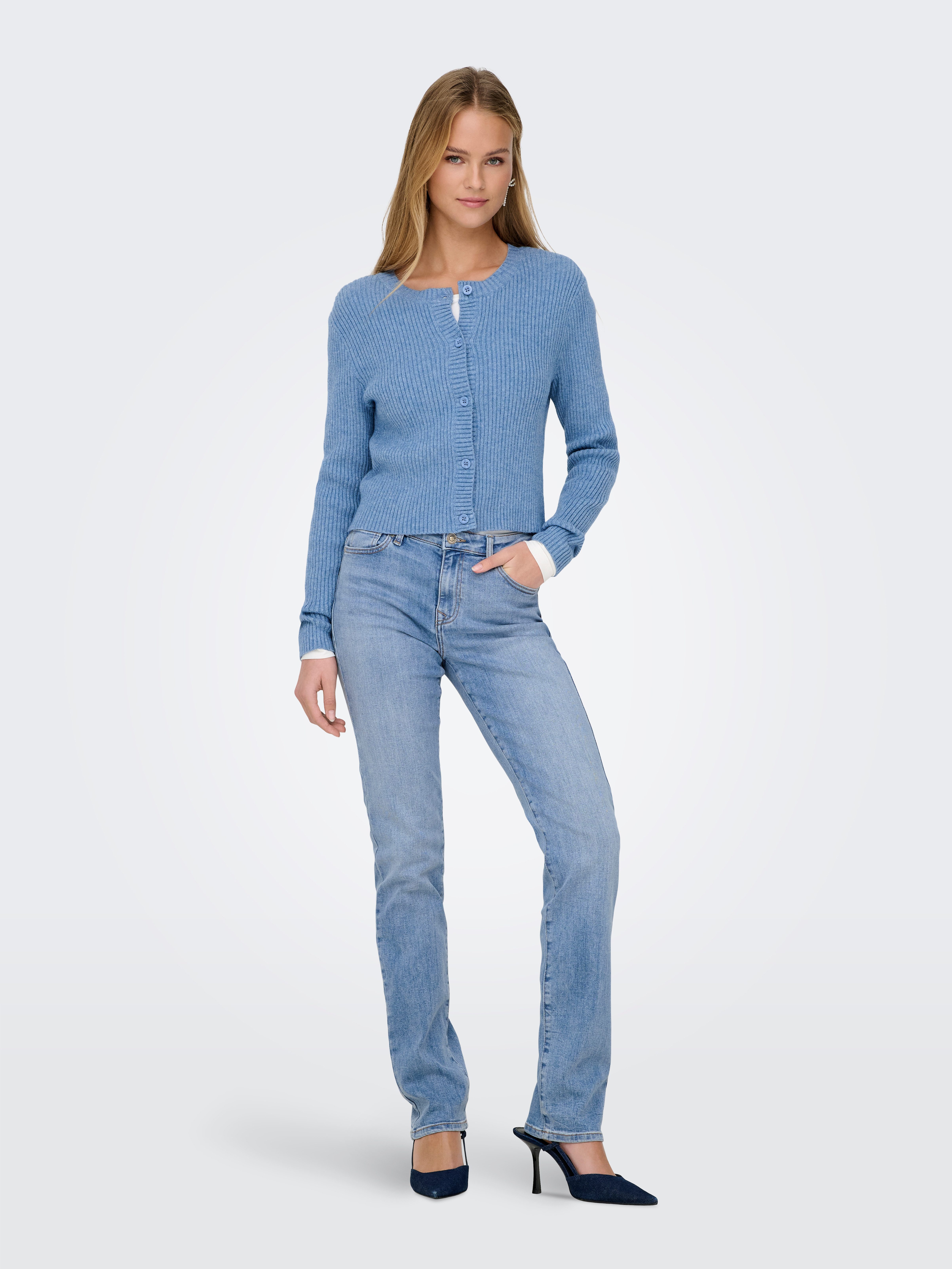 ONLY Slim-fit-Jeans ONLSUI MID SLIM DNM DIA460 NOOS
