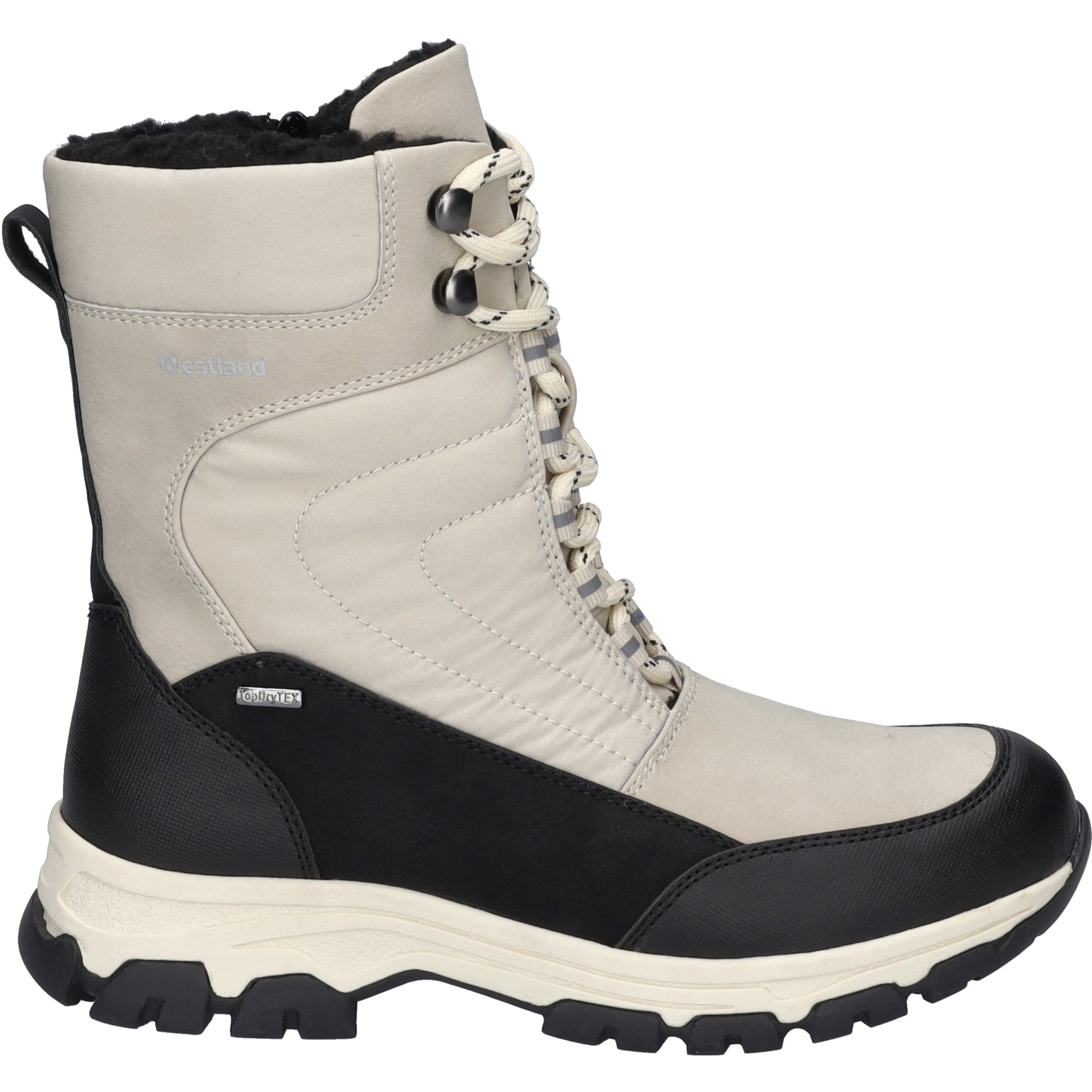 Westland Chambery 02,schwarz-offwhite Stiefel