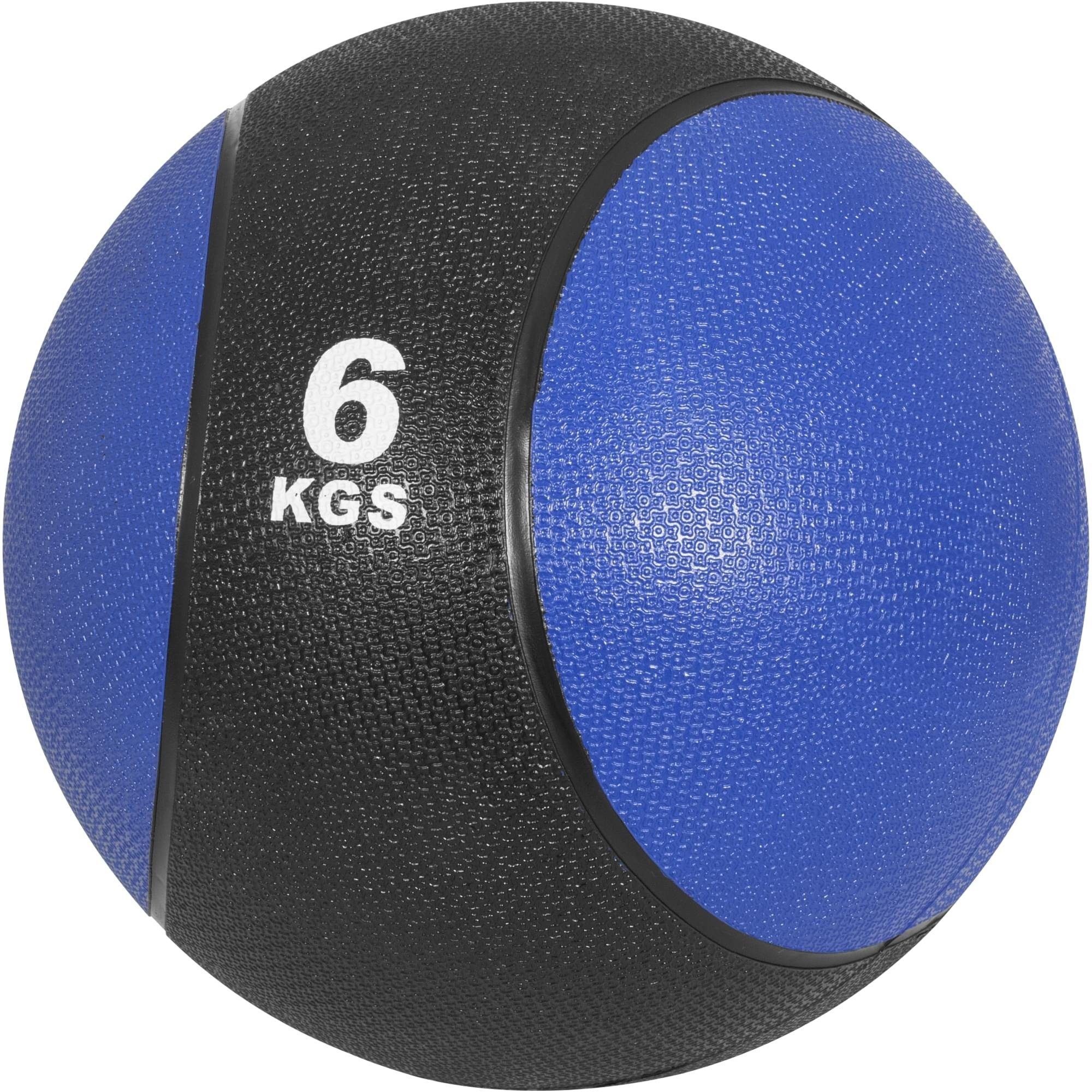 GORILLA SPORTS Medizinball Einzeln/Set, mit griffiger Oberfläche, aus Gummi, Farbwahl - Slam Ball Dunkelblau