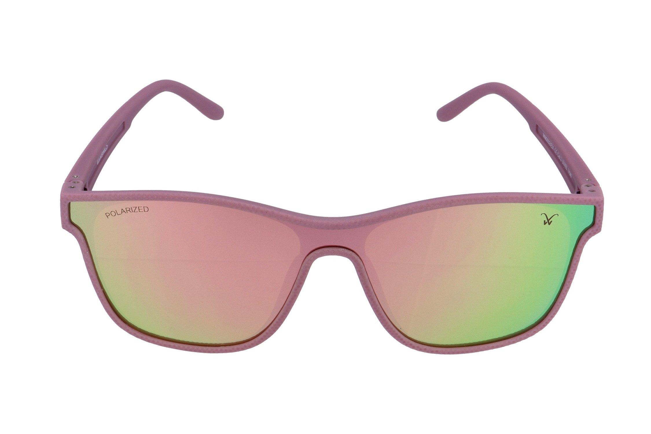 Gamswild Sonnenbrille UV400 GAMSSTYLE Modebrille Cat-Eye TR90 / polarisierte Gläser Unisex Modell WM3032 in braun, grau und silber-grau