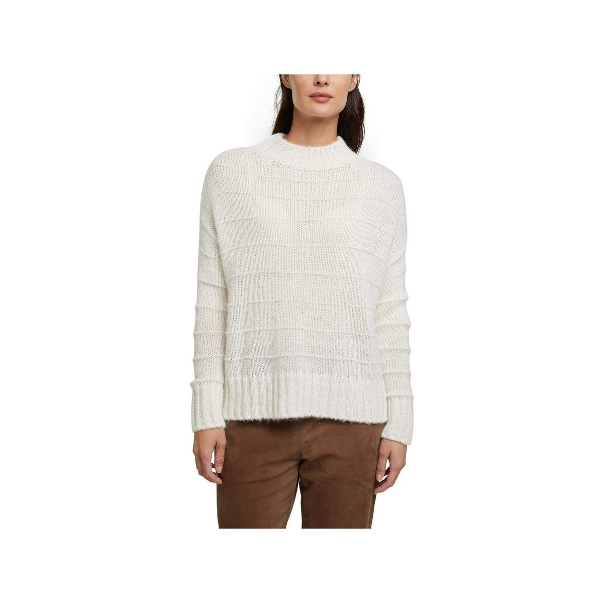 Esprit Longpullover offwhite regular (1-tlg)