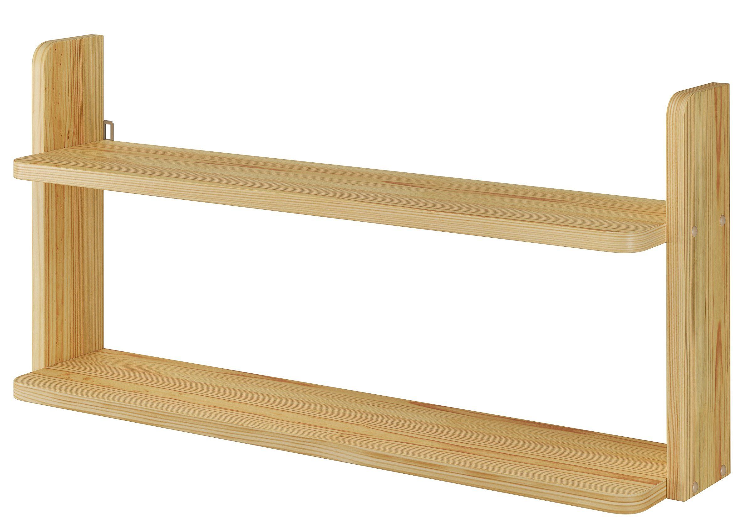 ERST-HOLZ Wandregal Regal Wandregal Bücherbord Bücherregal günstig online kaufen