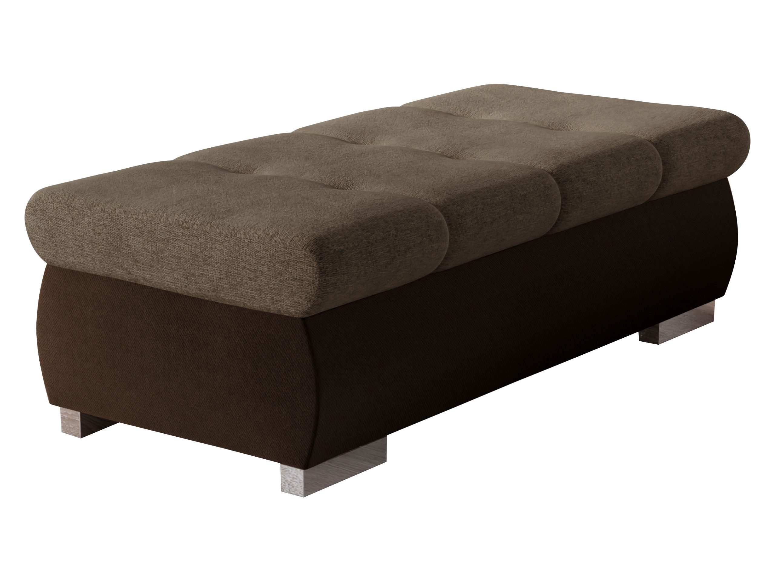 MIRJAN24 Polsterhocker Orkan Groß, Holzkonstruktion, 120x60x39 günstig online kaufen