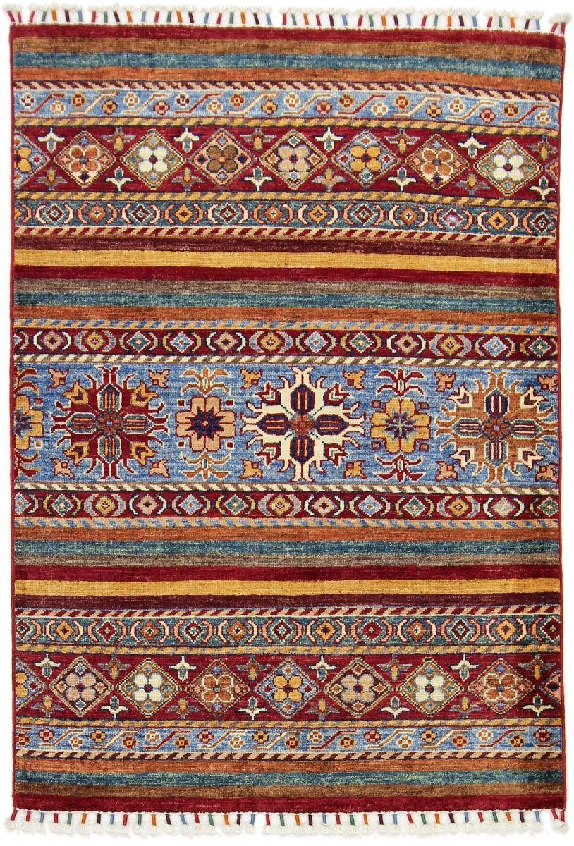 Orientteppich Arijana Shaal 87x129 Handgeknüpfter Orientteppich, Nain Trading, rechteckig, Höhe: 5 mm