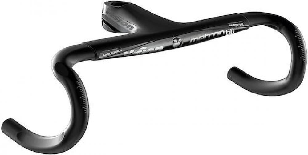 Vision Fahrradlenker Vision Lenker Metron 6D Integrated 90 x 400 mm Schwarz - aerodynamisch