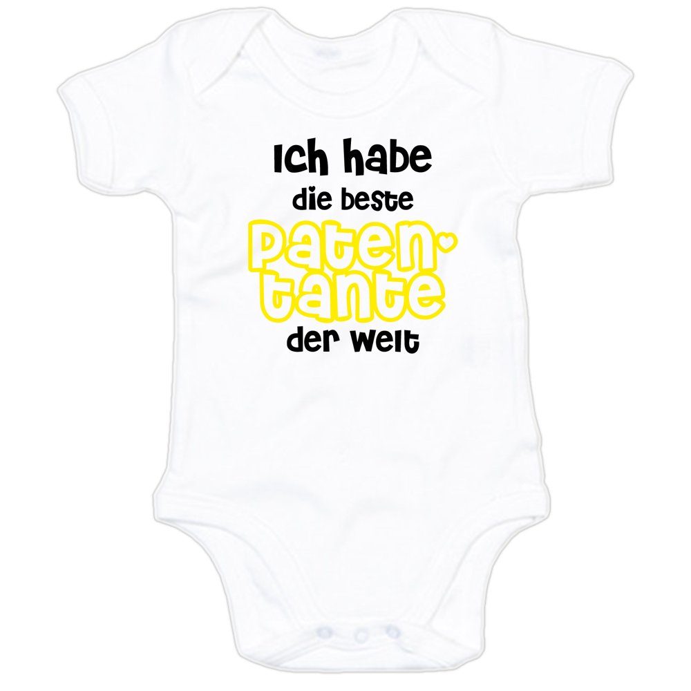 Kurzarmbody Ich habe die beste Patentante der Welt