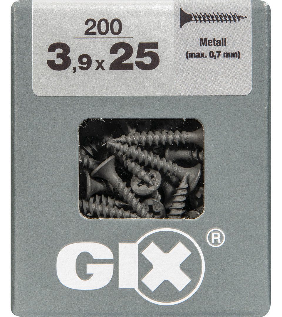 SPAX Trockenbauschrauber Spax Schnellbauschrauben 3.9 x 25 mm PH 2