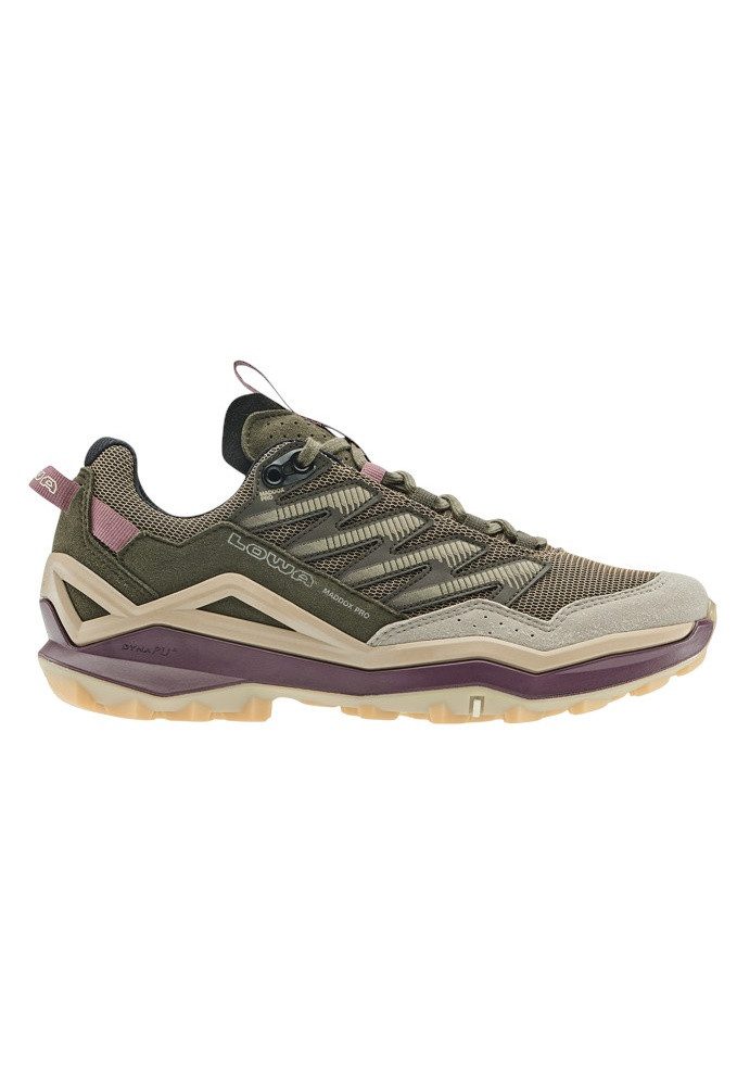 Lowa Maddox Pro Low (Fast-Hiking, Textil/Synthetik) braun/rosa Damen Wander günstig online kaufen