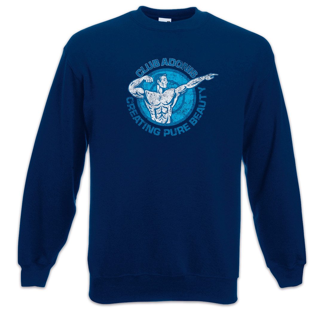 Sweatshirt Club Adonis Bodybuilder Sweatshirt Gym Fitness Sports Muscles Training