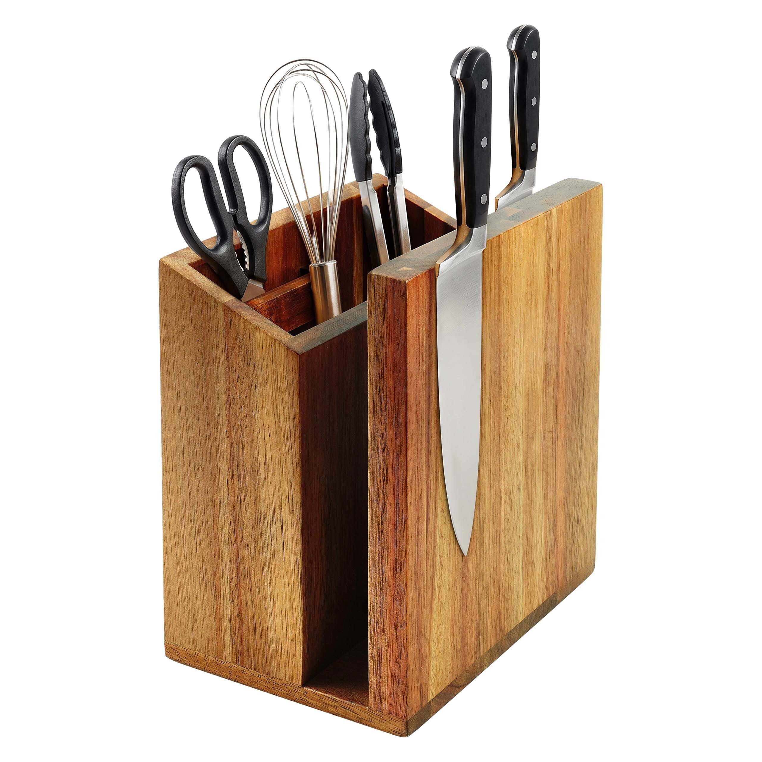 relaxdays Magnet-Messerblock Messerblock magnetisch Utensilienhalter (1tlg)