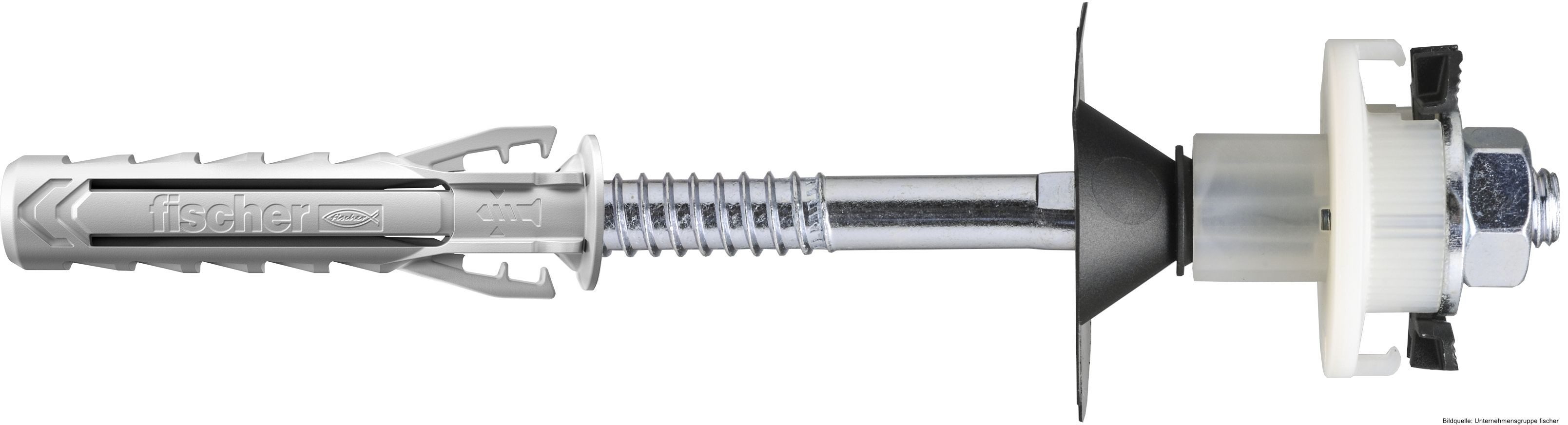 Fischer Waschtischbefestigung Waschtischbefestigung WST Klik Plus, (2-St)