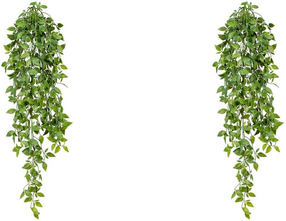 Kunstranke Epipremnum-Miniblatthänger Grünpflanze, Creativ green, Höhe ...