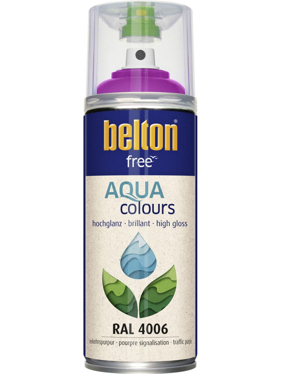 belton Sprühlack belton free Lackspray AQUAcolours 400 ml