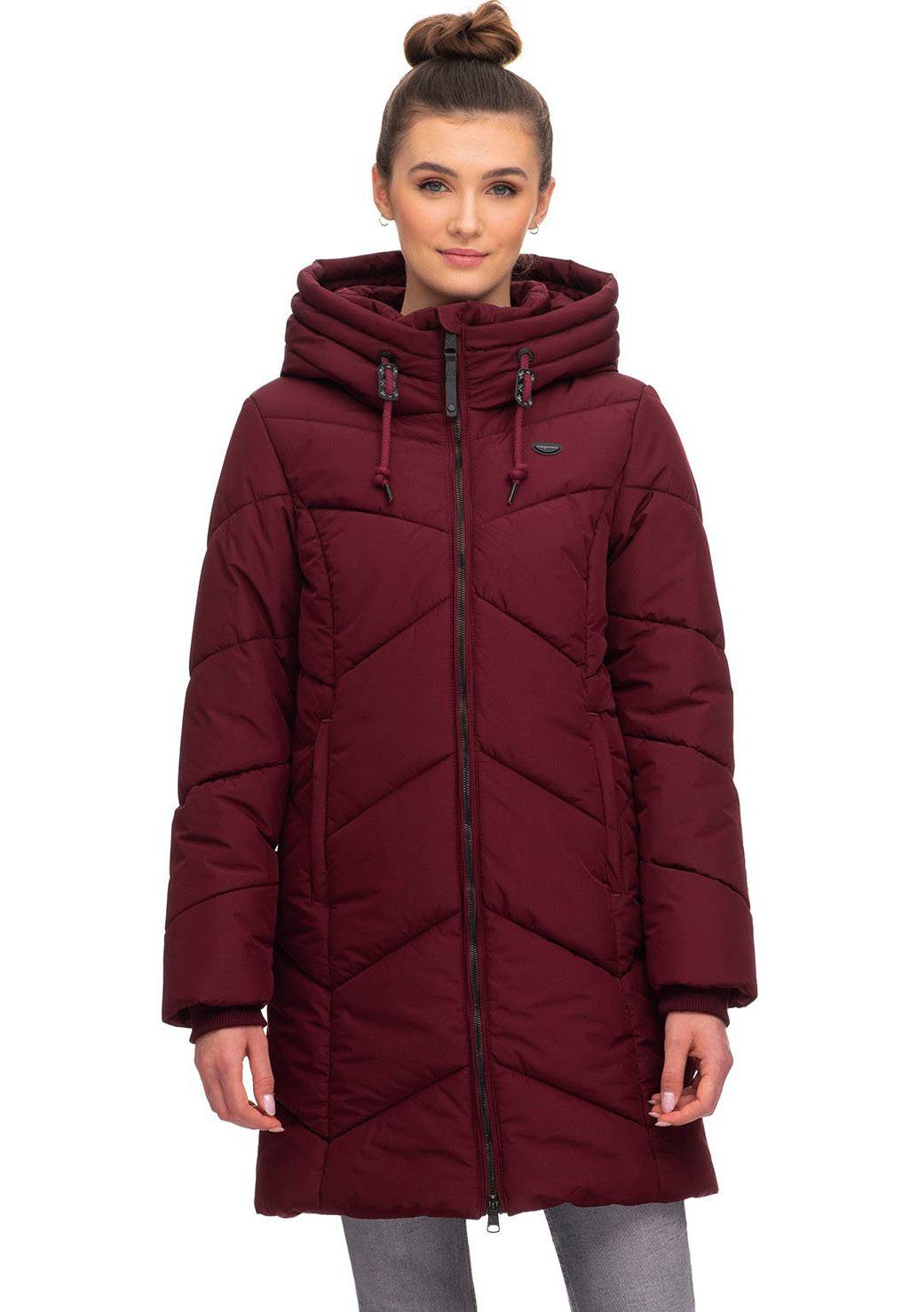 Ragwear Steppjacke NOVISTA Wine Red 2321_4055