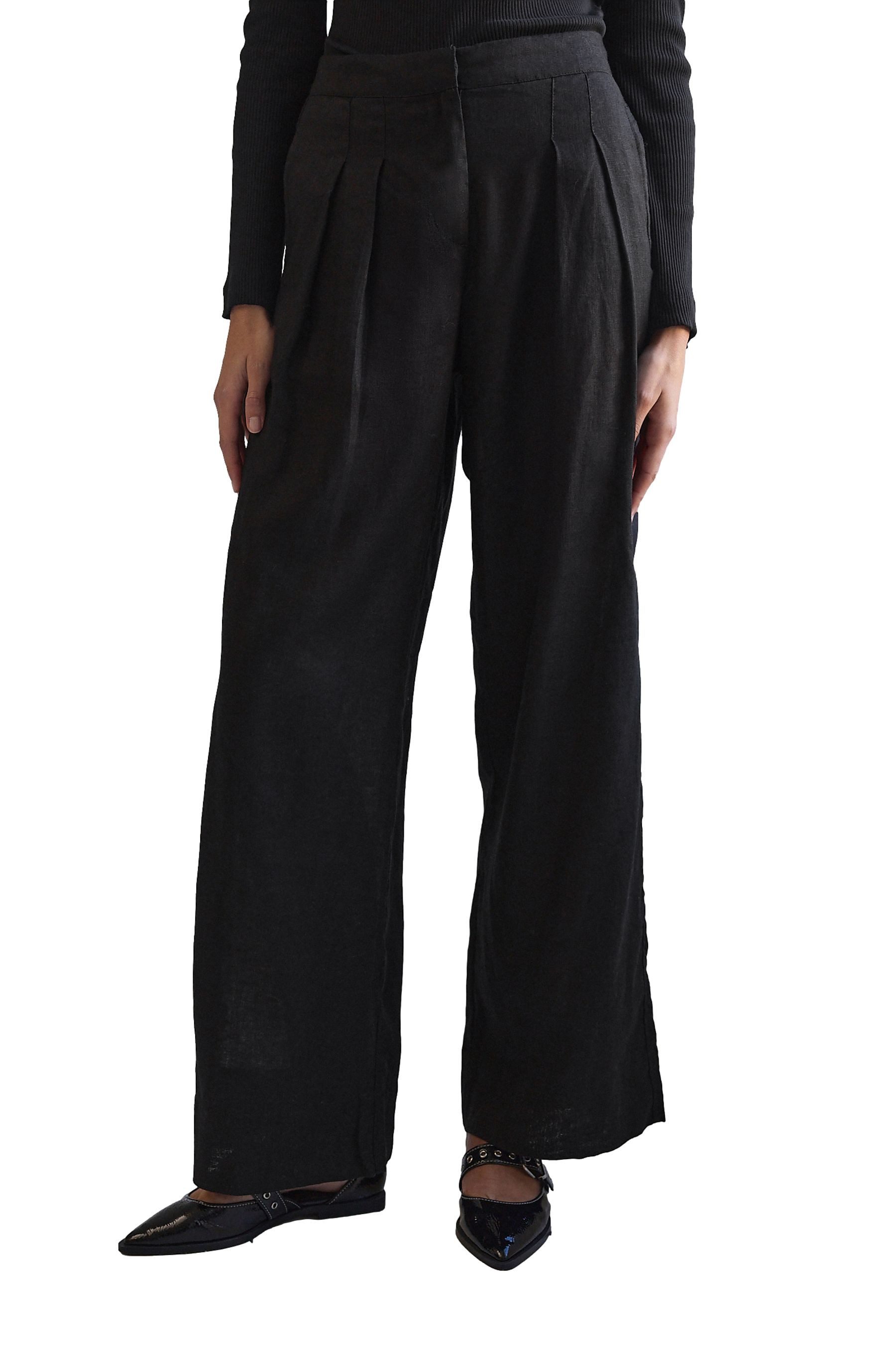 Next Leinenhose Businesshose aus 100 % Leinen günstig online kaufen
