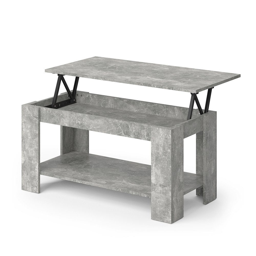 Vicco Couchtisch Lorenz, Beton, 100 x günstig online kaufen