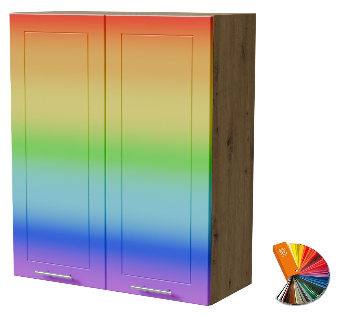 RAL Wunschfarbe matt (K5) | Korpus: Eiche Artisan