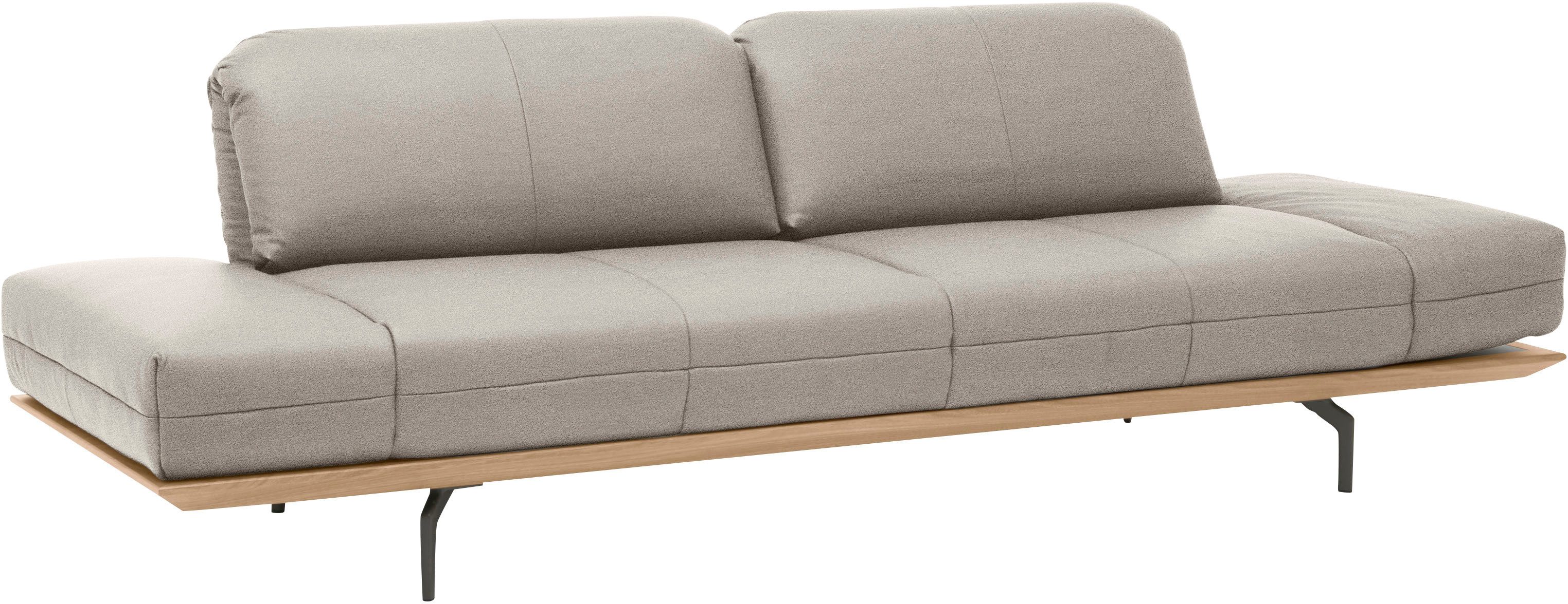 Creation BY ROLF BENZ 4-Sitzer CR.420, Designsofa, Loungesofa, in 2 Qualitäten, Holzrahmen in Eiche Natur oder Nußbaum, Breite 252 cm