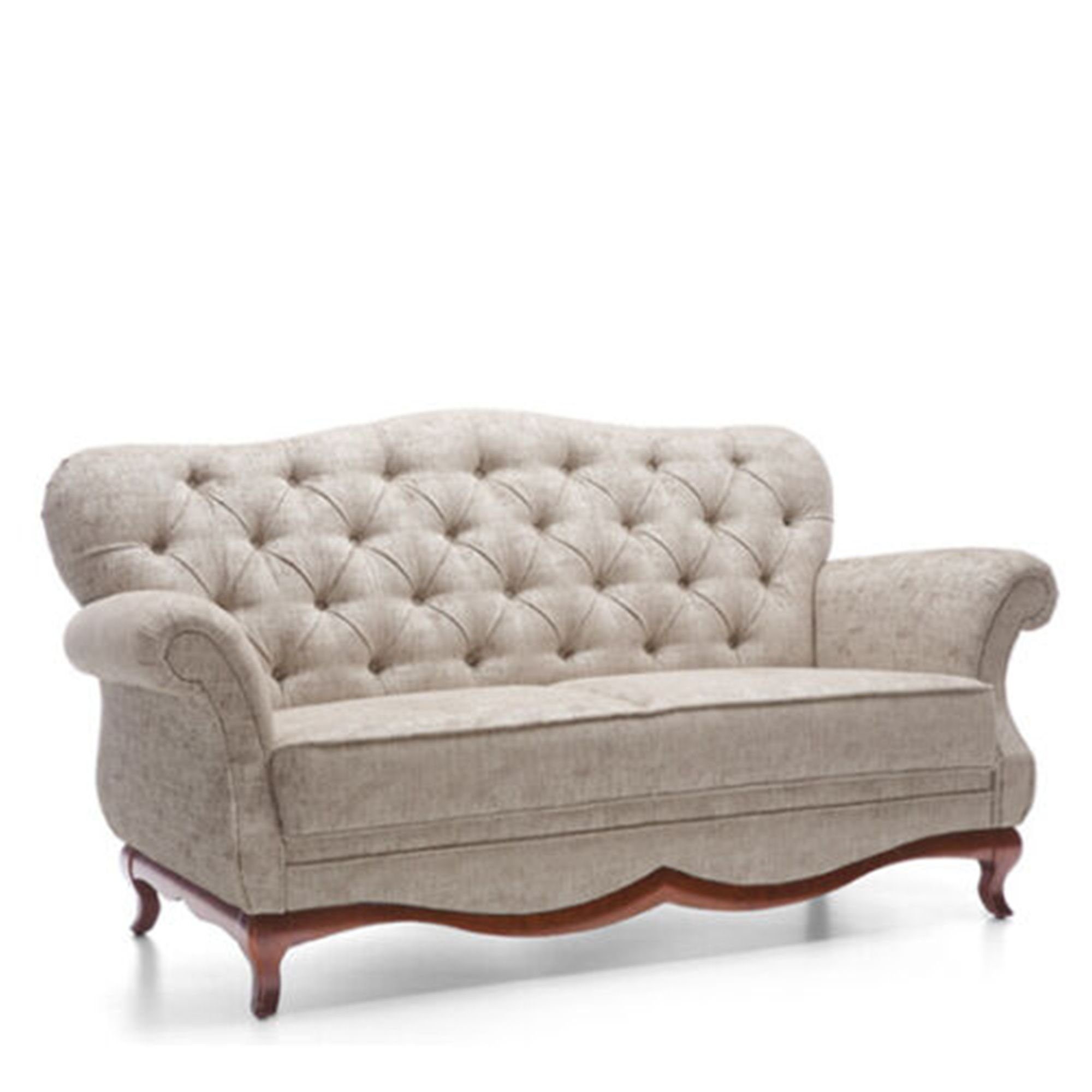 JVmoebel Sofa Zweisitzer Chesterfield Sofa Möbel Wohnzimmer Textil, Made in Europe