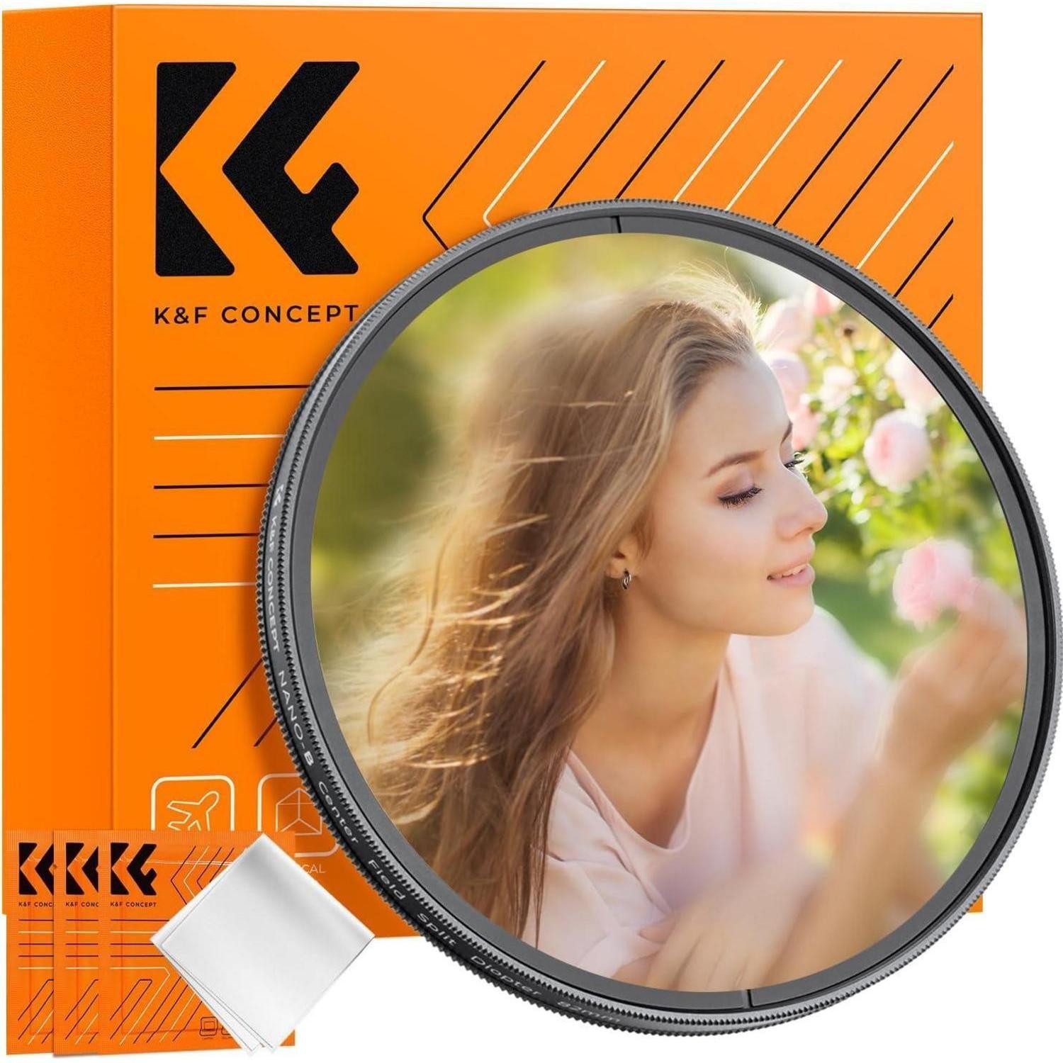LuxusKollektion Nano-B Serie 67mm Split Dioptrien Prisma Spezialeffektfilter Effektfilter