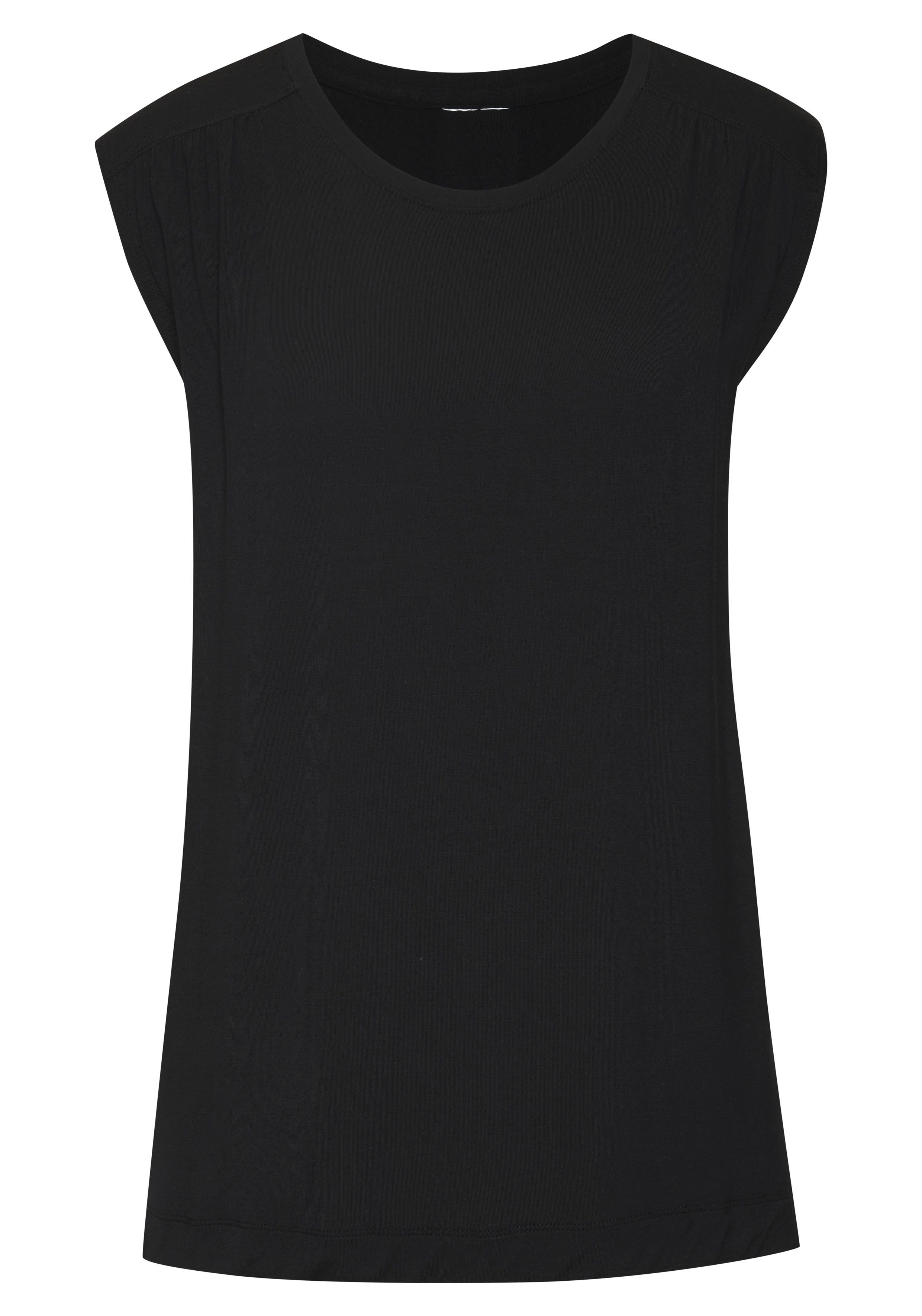 LASCANA Shirttop mit Schulterraffung aus weichem Viskose-Stretch – Bild 5 von 5