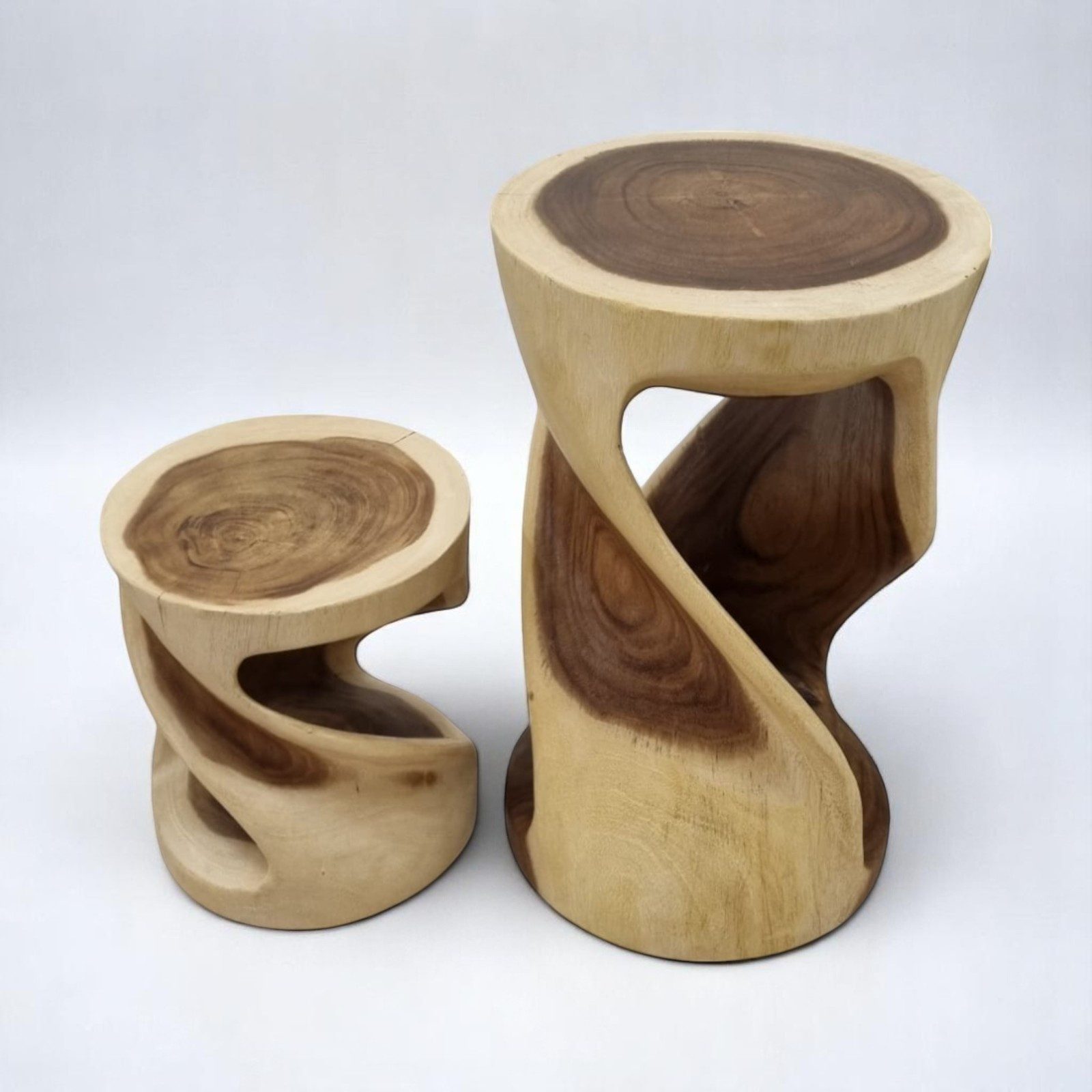 Kinaree Beistelltisch Suar Holz Beistelltisch KHAO CHUK, Akazie Massivholz, günstig online kaufen