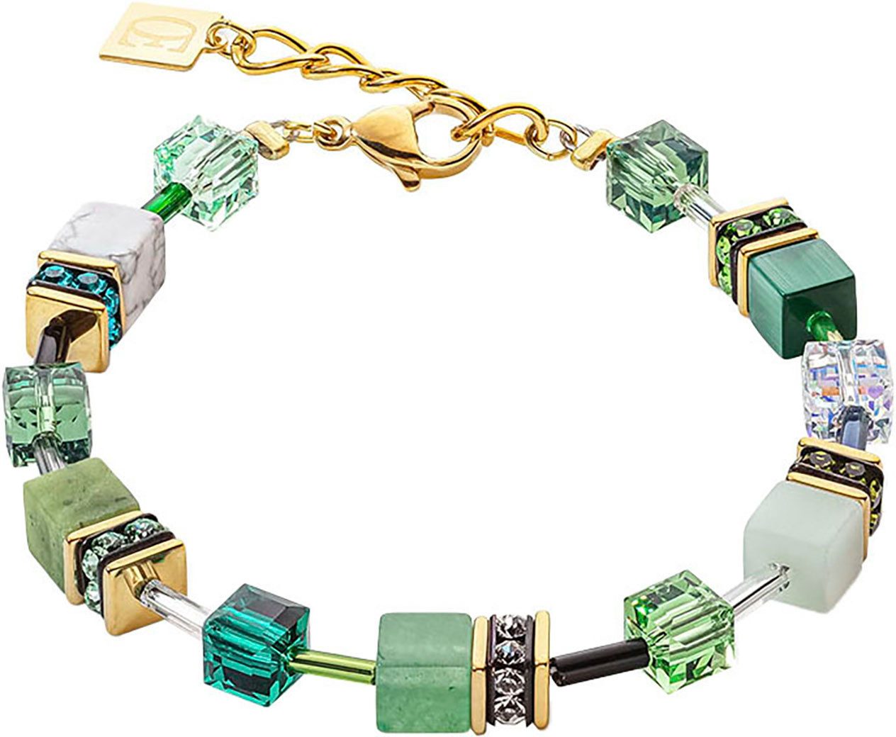 COEUR DE LION Armband Schmuck Edelstahl GeoCUBE® Iconic Precious Würfelkett günstig online kaufen