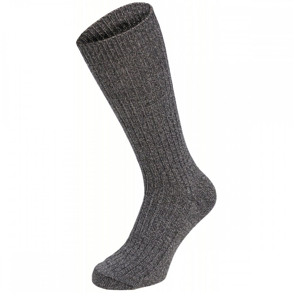 MFH Freizeitsocken BW Socken, Keilferse, grau - 45/46