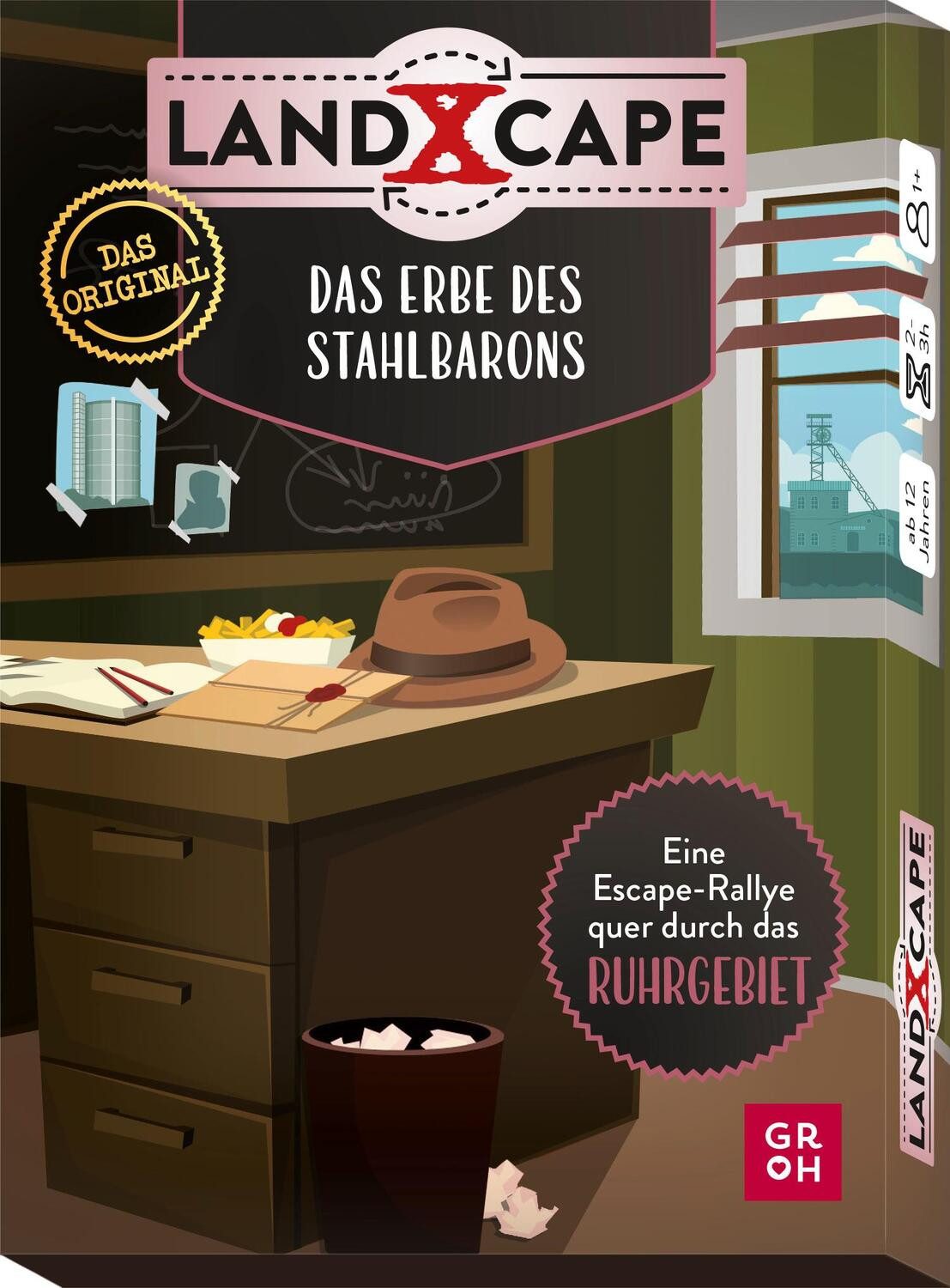 groh Verlag Spiel, LandXcape - Das Erbe des Stahlbarons