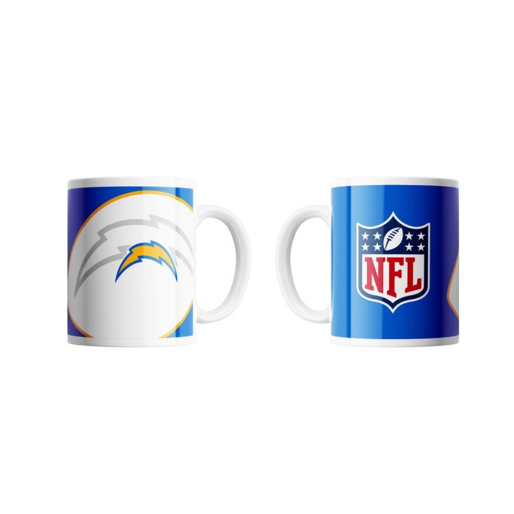 Los Angeles Chargers Becher L.A. Chargers Classic Mug Shadow Logo & Shield, Keramik