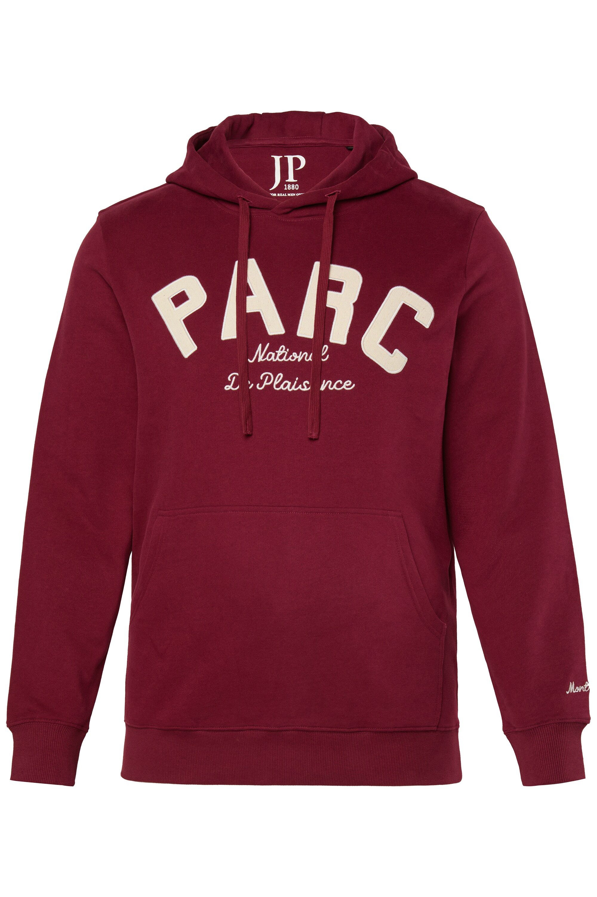 JP1880 Sweatshirt JP1880 Hoodie Stickerei Badges Kängurutasche günstig online kaufen