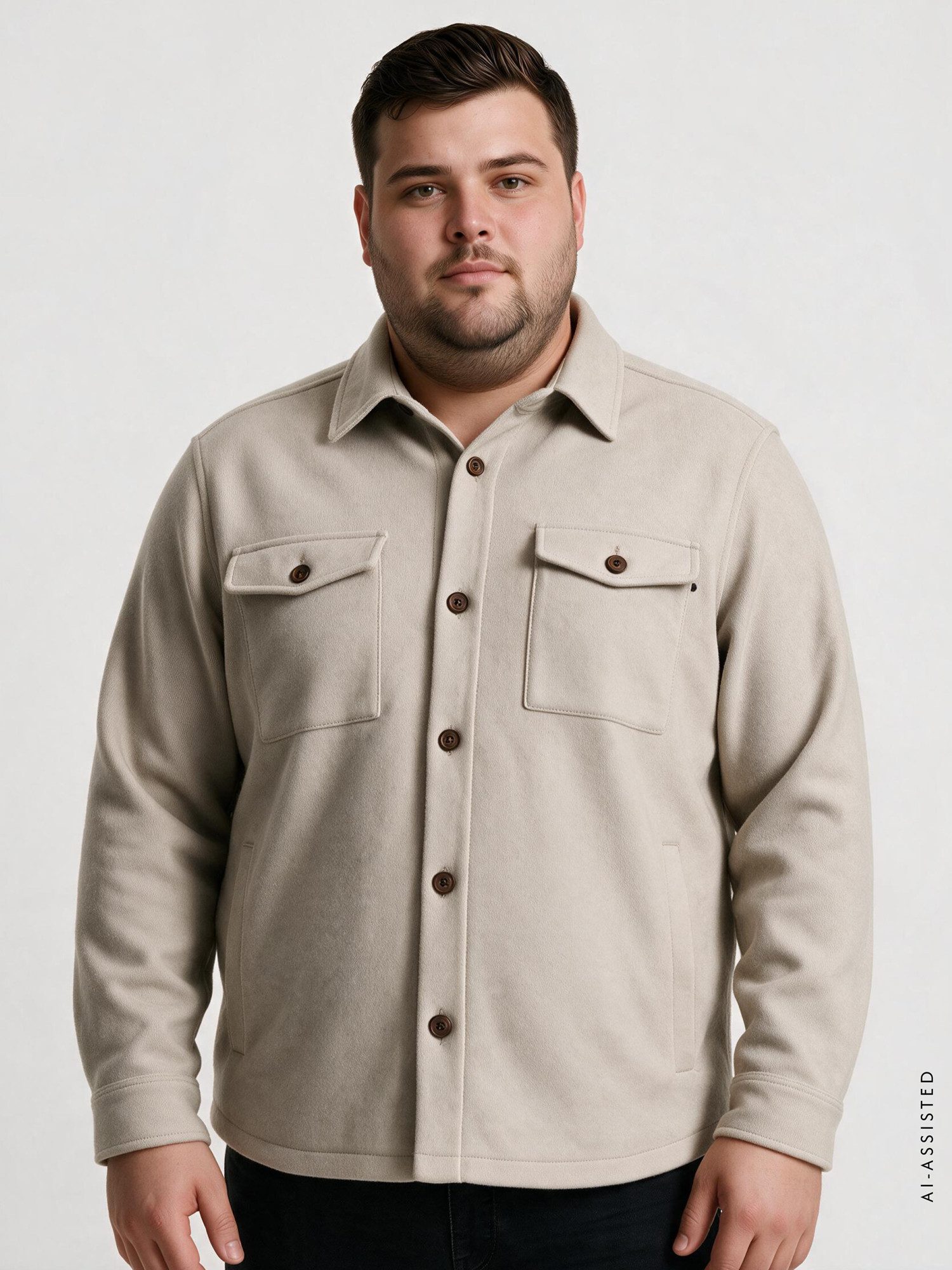 LERROS Hemdjacke Robuste und pflegeleichte Hemdjacke in großen Größen
