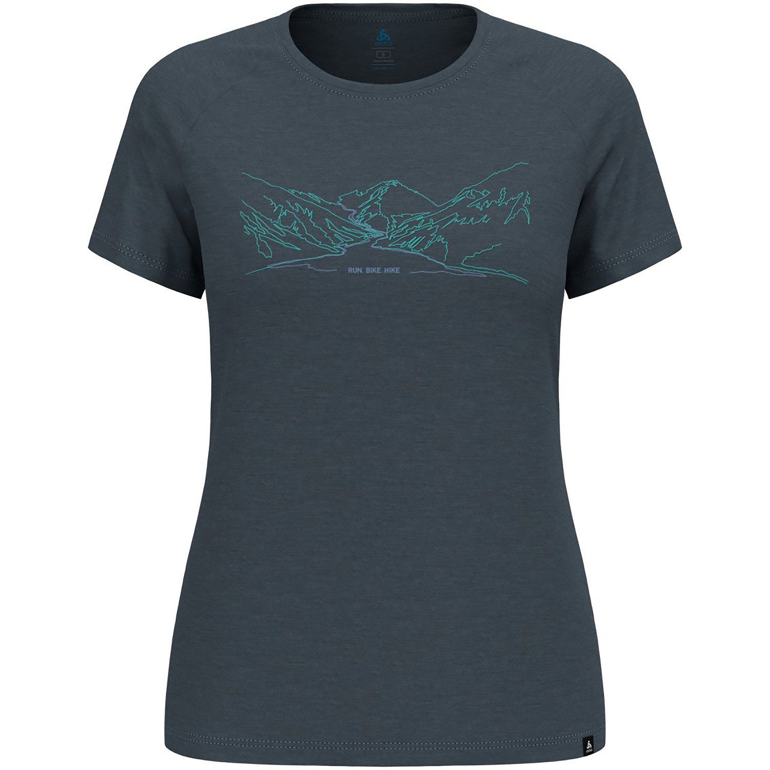 Odlo T-Shirt Shirt ASCENT PW 130 TOPOGRAPHY