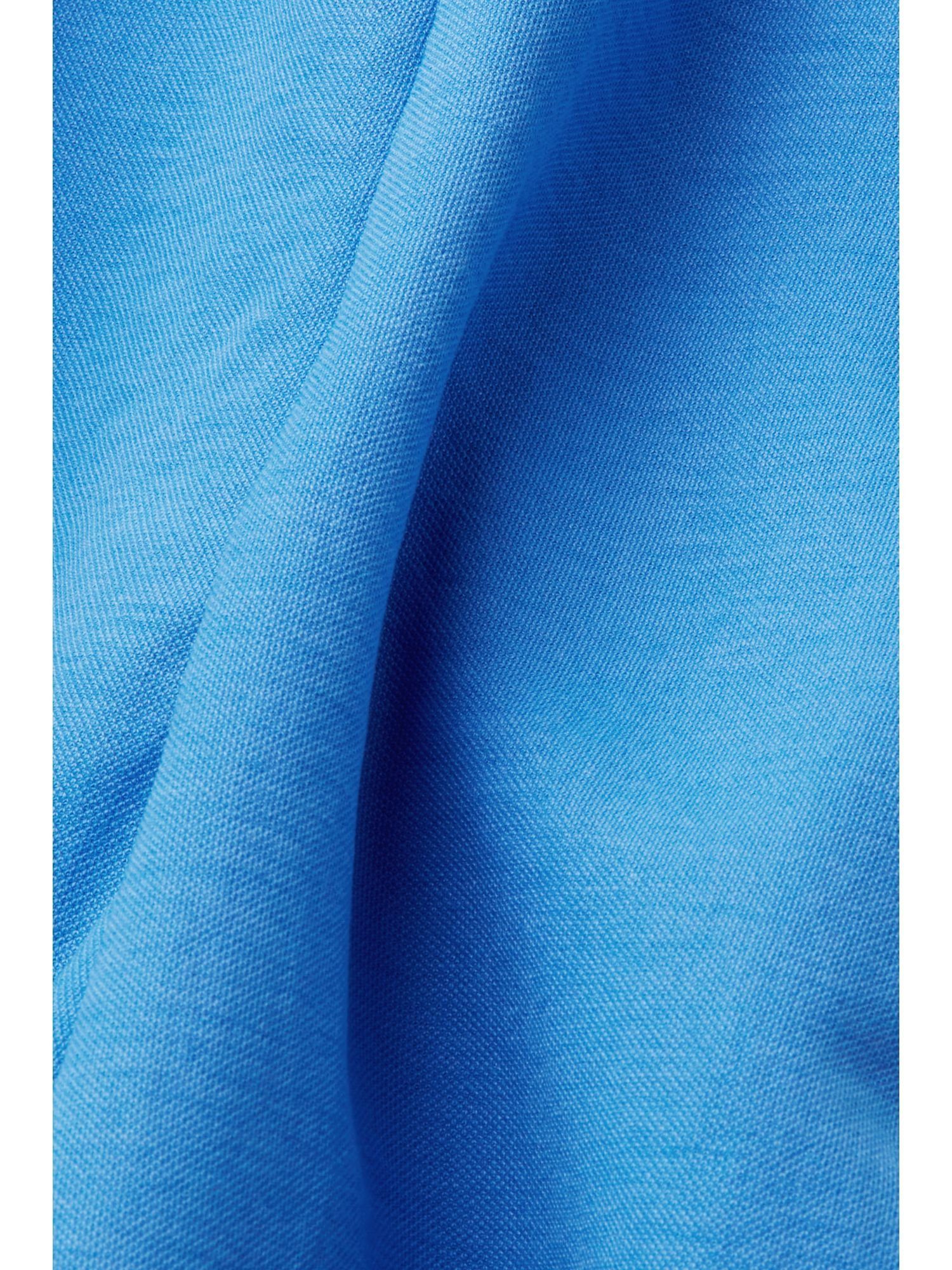 Esprit Shorts Pull-on Bermudashorts BLUE Bindegürtel BRIGHT (1-tlg) mit