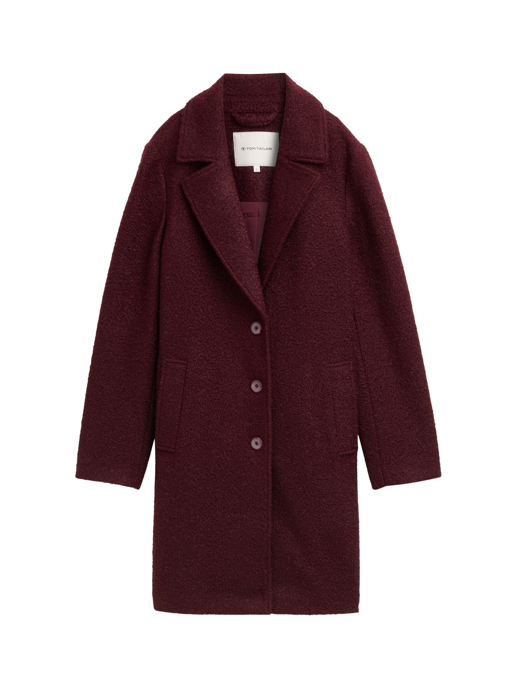 TOM TAILOR Kurzmantel Jacken Bouclé Mantel günstig online kaufen