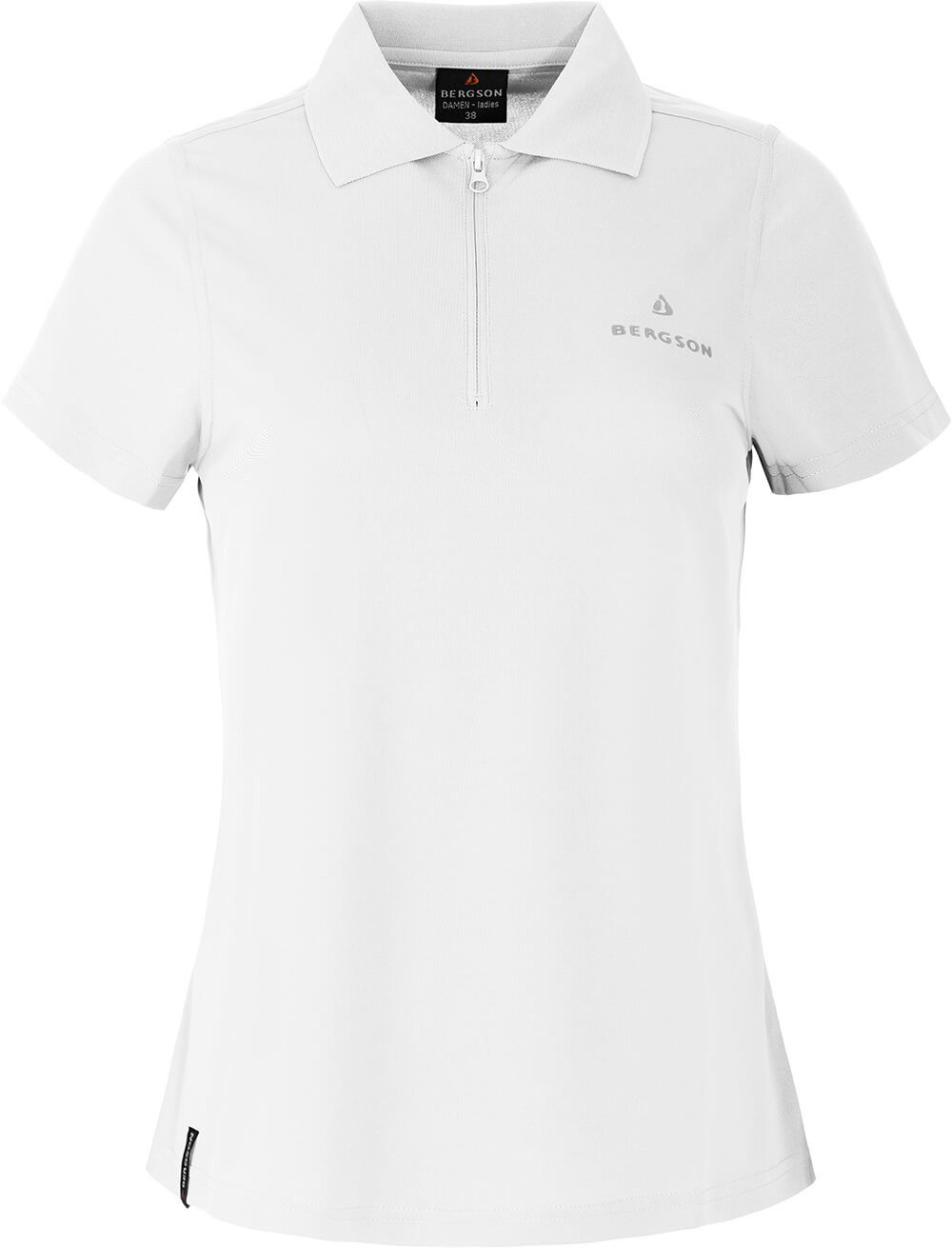 Bergson T-Shirt SHONA Damen Polo-Shirt, Reißverschluss, günstig online kaufen