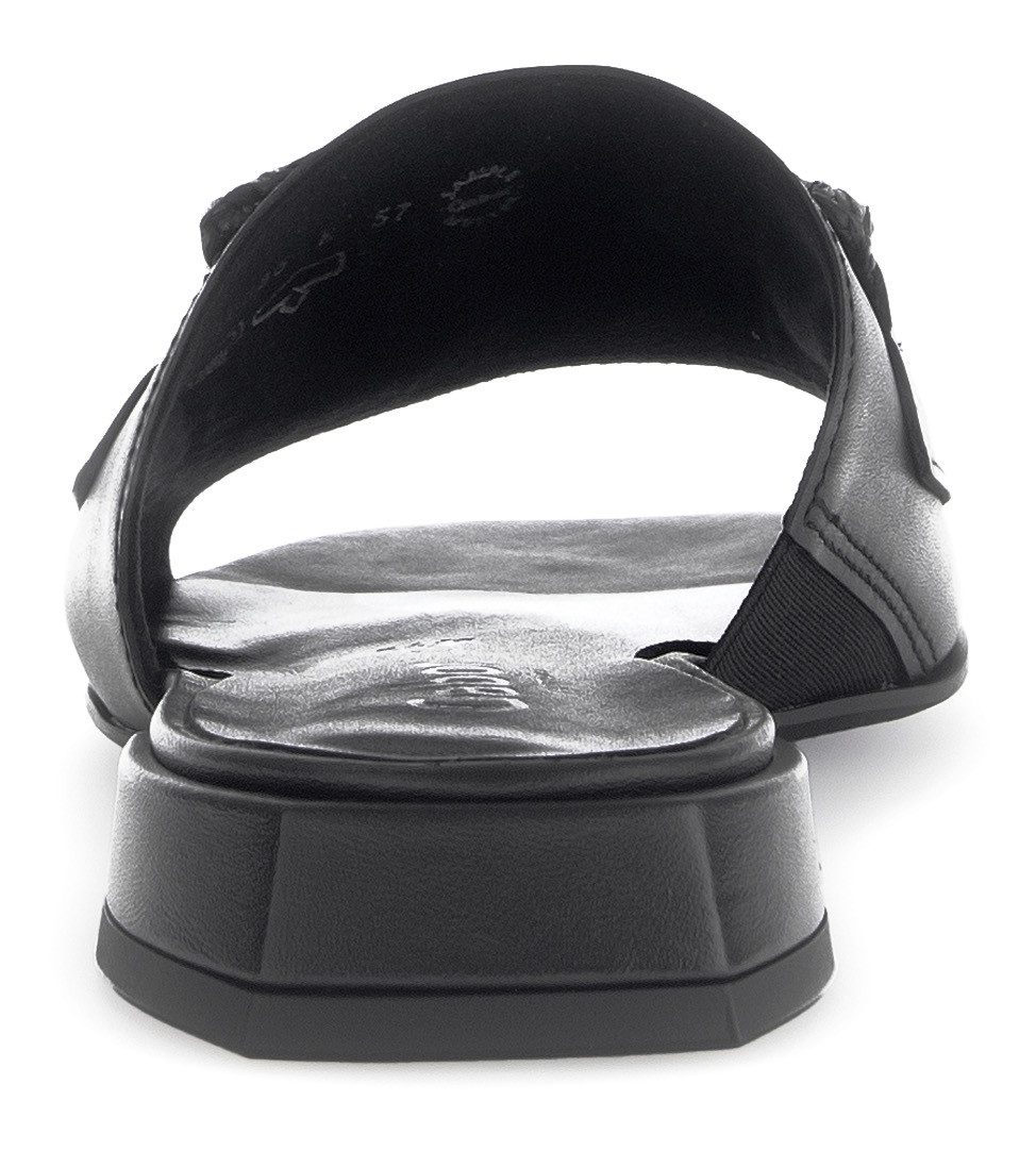 Gabor YORK Pantolette, Blockabsatz, Sommerschuh, Komfortschuh mit Weite G ( günstig online kaufen