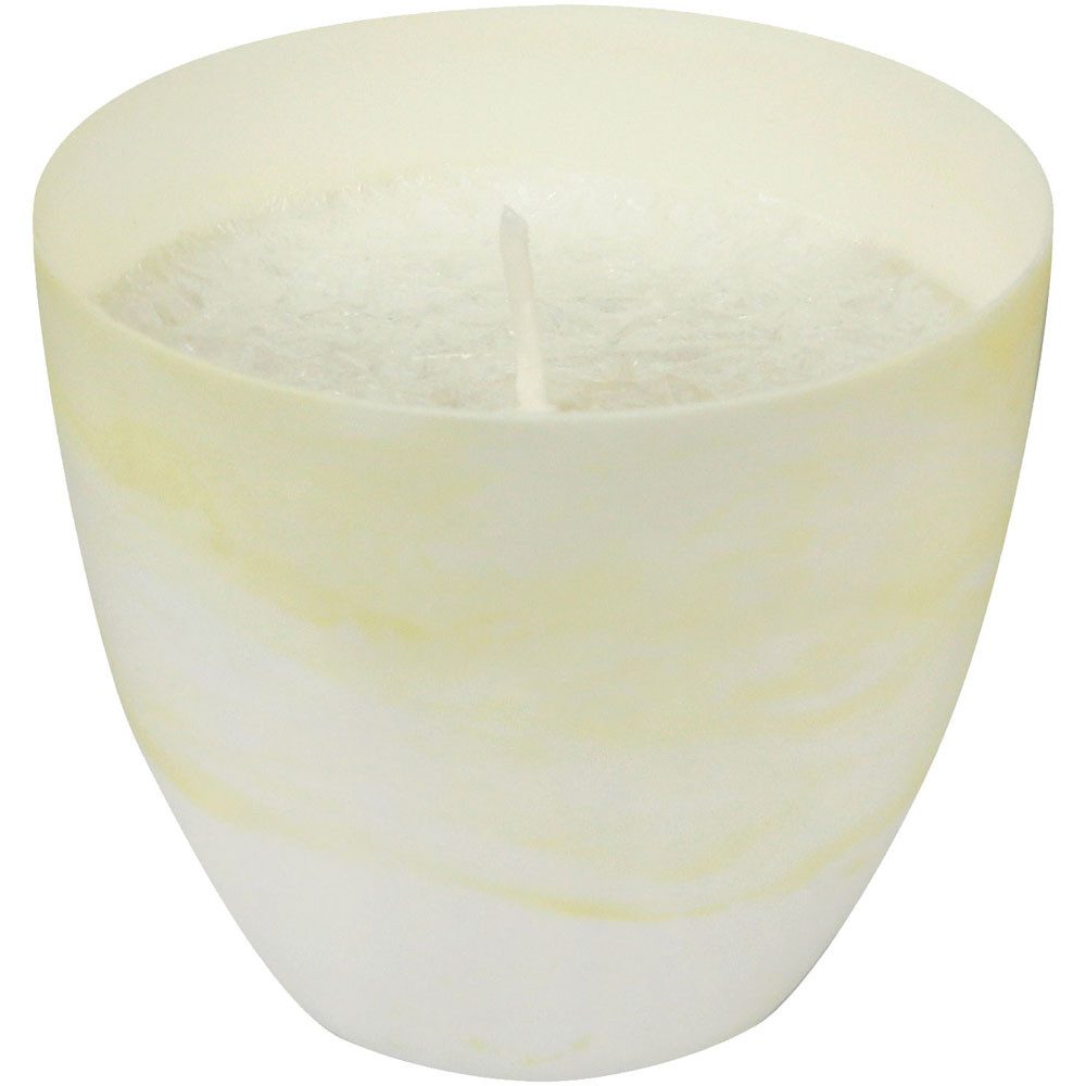 Kerzenfarm Hahn Duftöl Duftkerze Porzellan GelbStearin, Gelb, Stk
