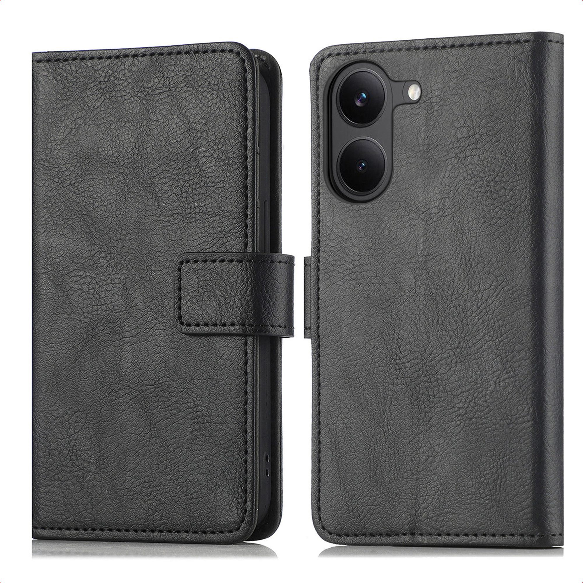 imoshion Smartphone-Mappe imoshion Luxuriöse Klapphülle Xiaomi Poco X8 Pro - Schwarz