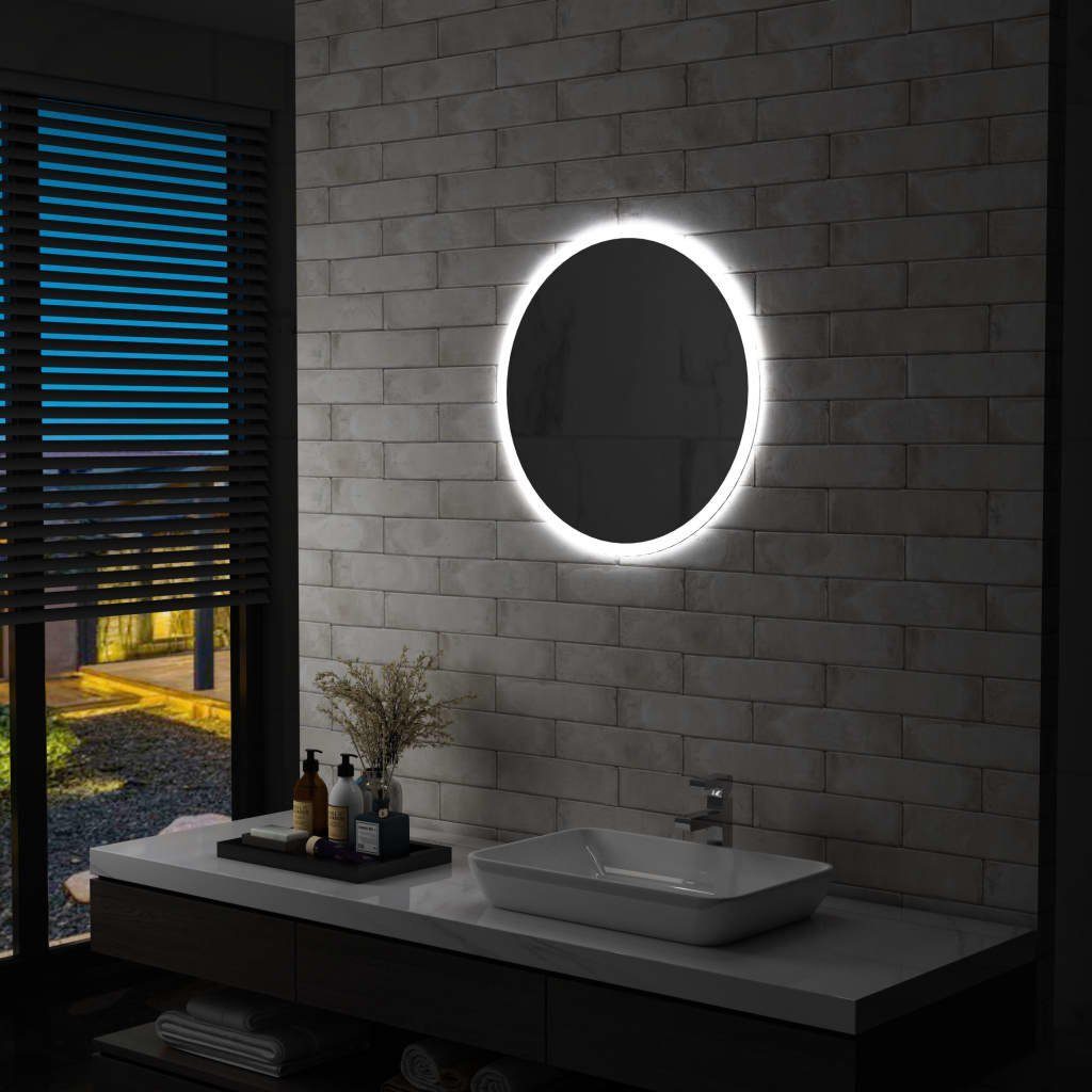 (1-St) Spiegel vidaXL LED cm mit Badezimmerspiegel 60