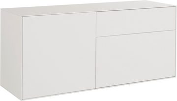 LeGer Home by Lena Gercke Lowboard Essentials, Breite: 127 cm, MDF lackiert, Push-to-open-Funktion