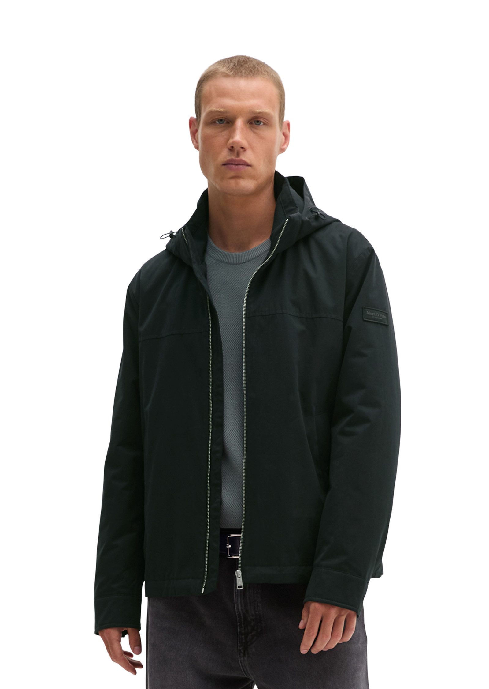 Marc O'Polo Blouson regular mit abnehmbarer Kapuze