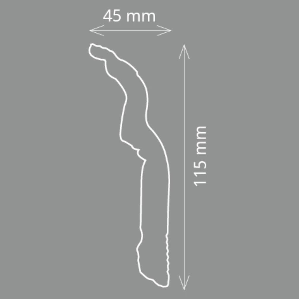 Homestar Zierleiste D 120 (35 x günstig online kaufen