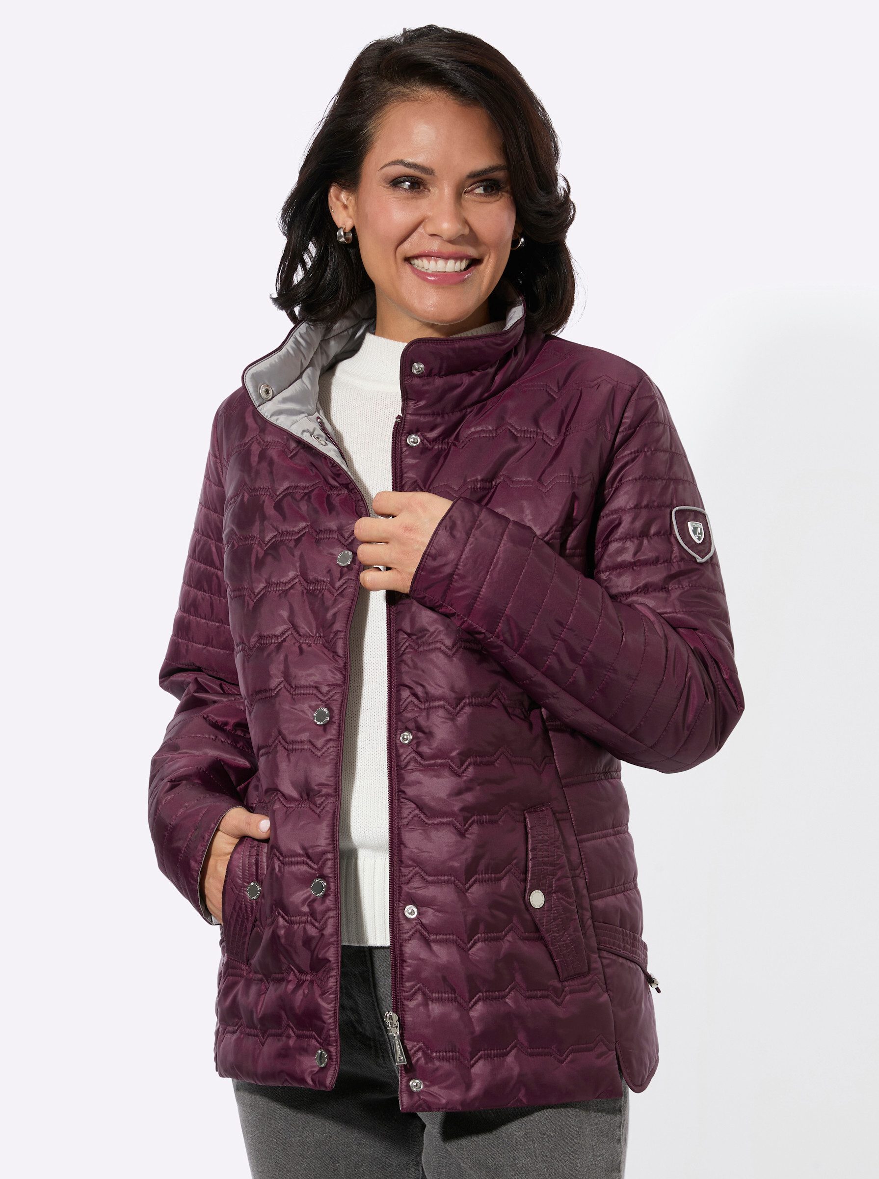 Allwetterjacke Steppjacke Langarm