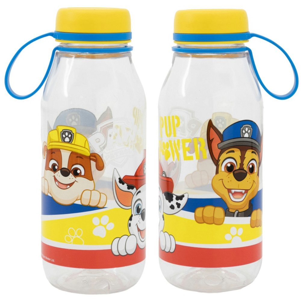 PAW PATROL Trinkflasche Paw Patrol Chase Rubble Kinder Wasserflasche Flasche 460 ml