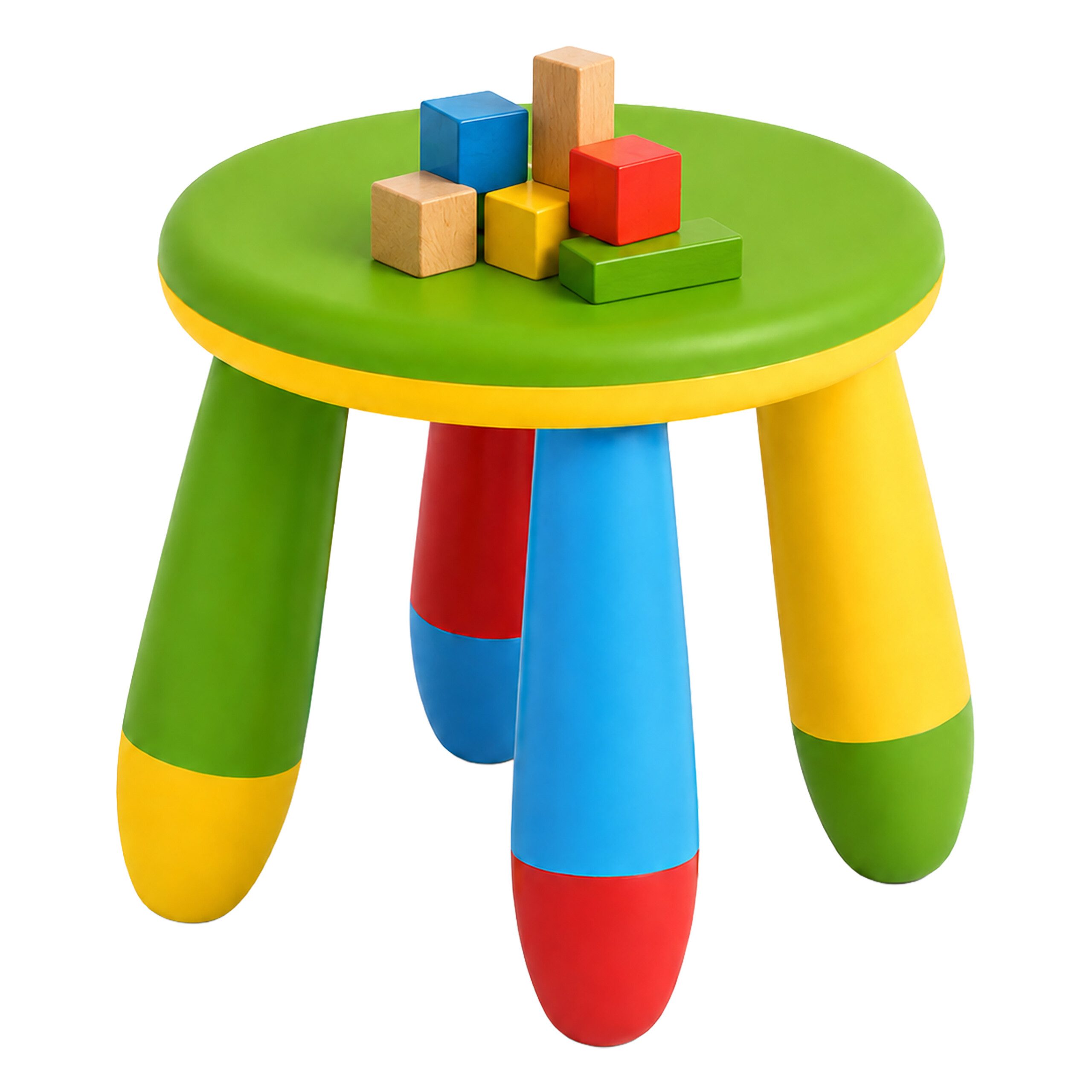 relaxdays Kinderhocker Pflegeleichter Kinderhocker, A