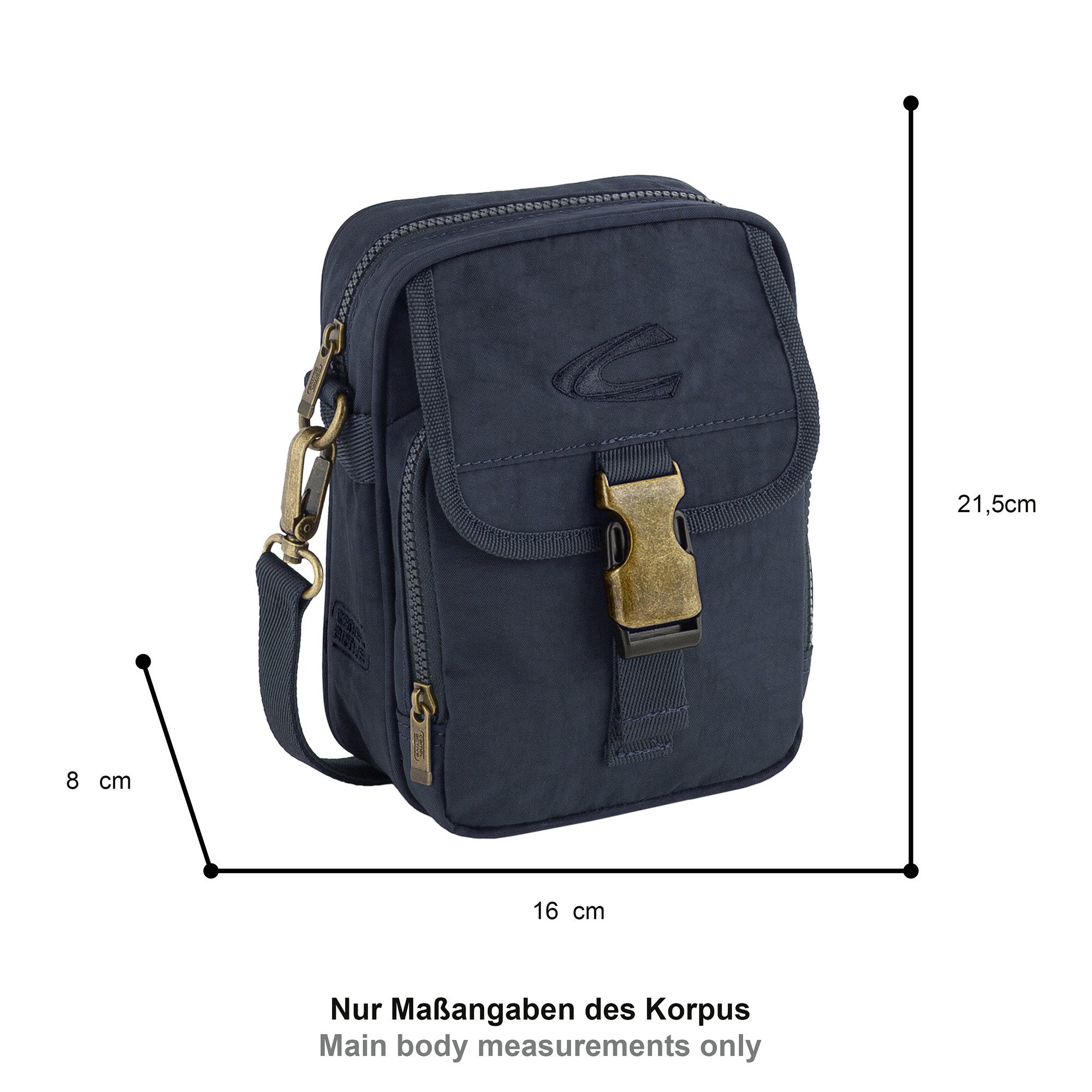 camel active Umhängetasche Journey, Herren Schultertasche, funktional und perfekt für alle Lebenslagen