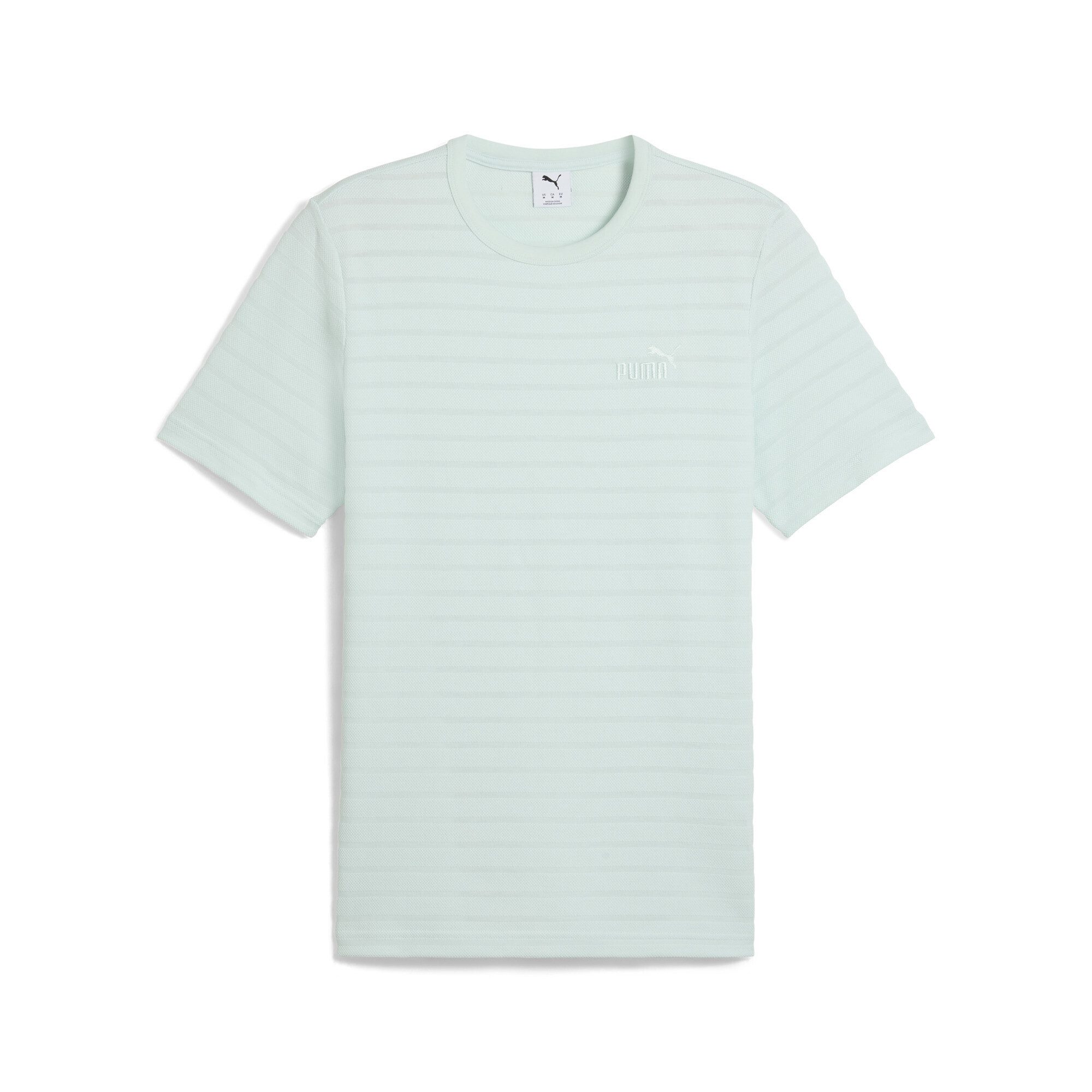 PUMA T-Shirt Essentials Elevated Strukturiertes T-Shirt günstig online kaufen