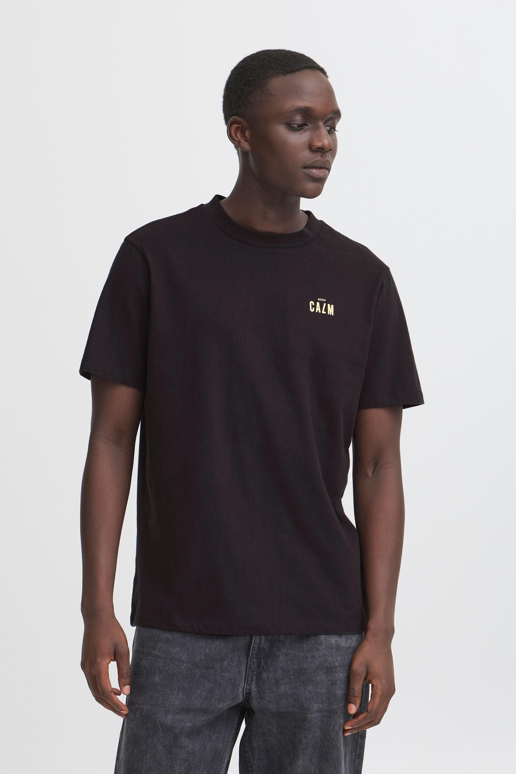 Blend Rundhalsshirt BHJOEL Lässiges T-Shirt mit Backprint günstig online kaufen